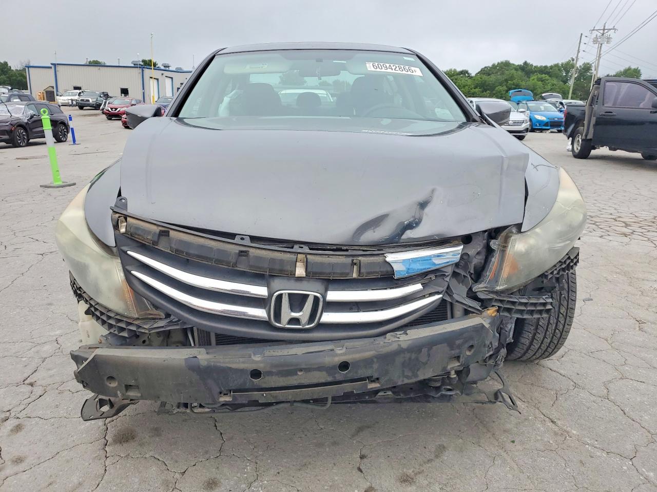 2012 Honda Accord Se Gray vin: 1HGCP2F68CA158330