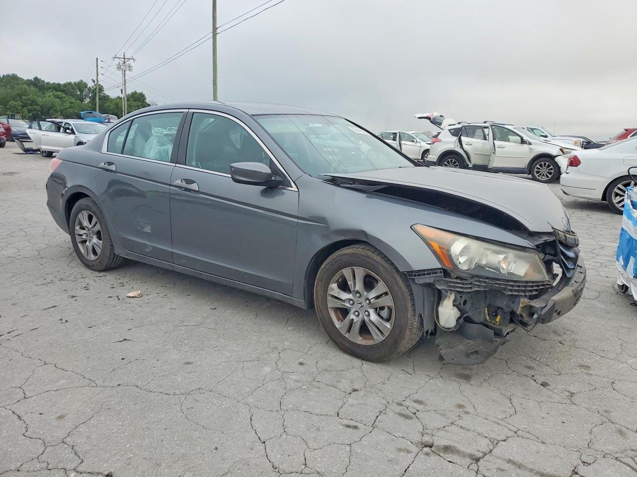 2012 Honda Accord Se Gray vin: 1HGCP2F68CA158330