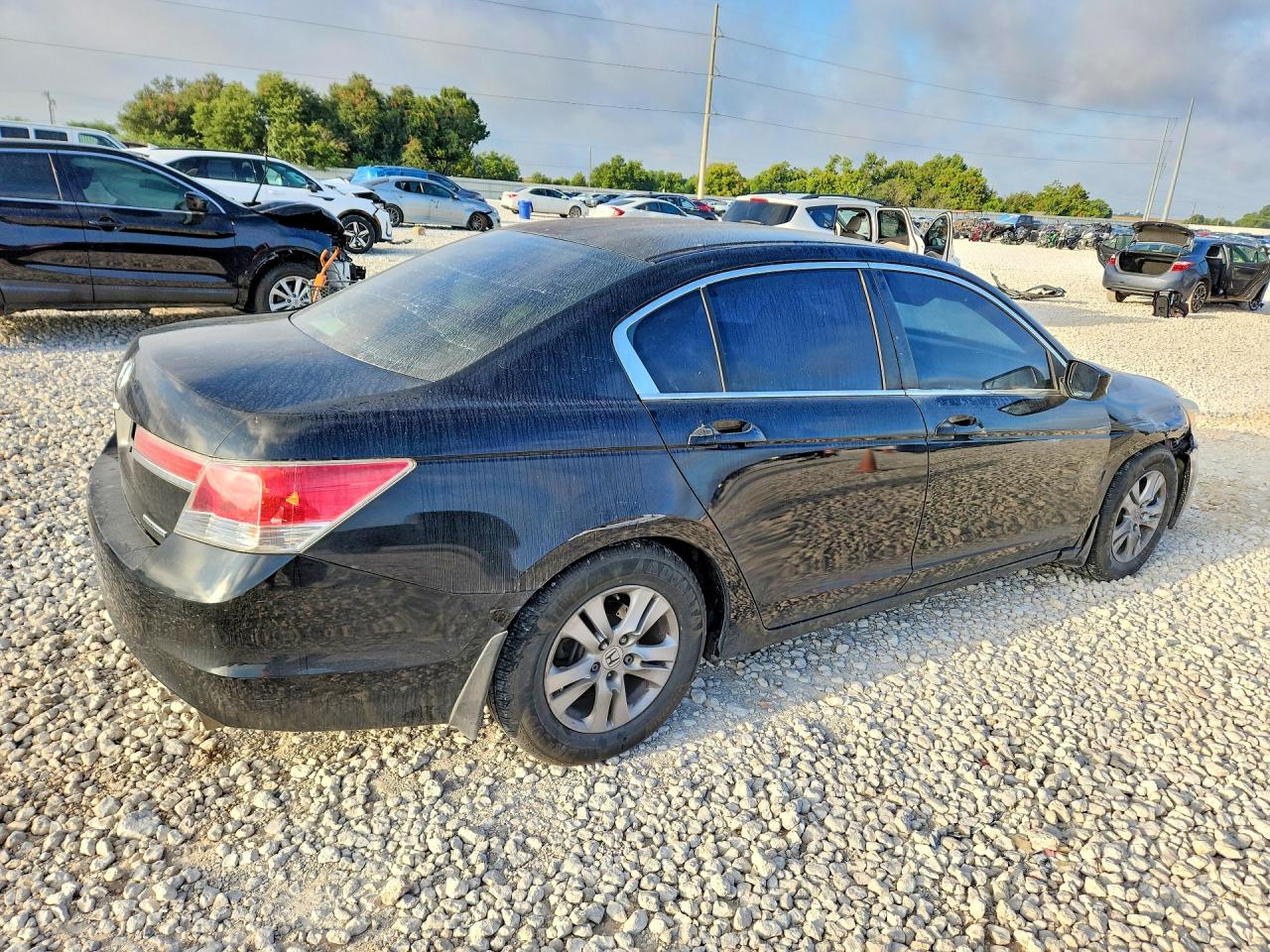 2012 Honda Accord Se Black vin: 1HGCP2F68CA177055