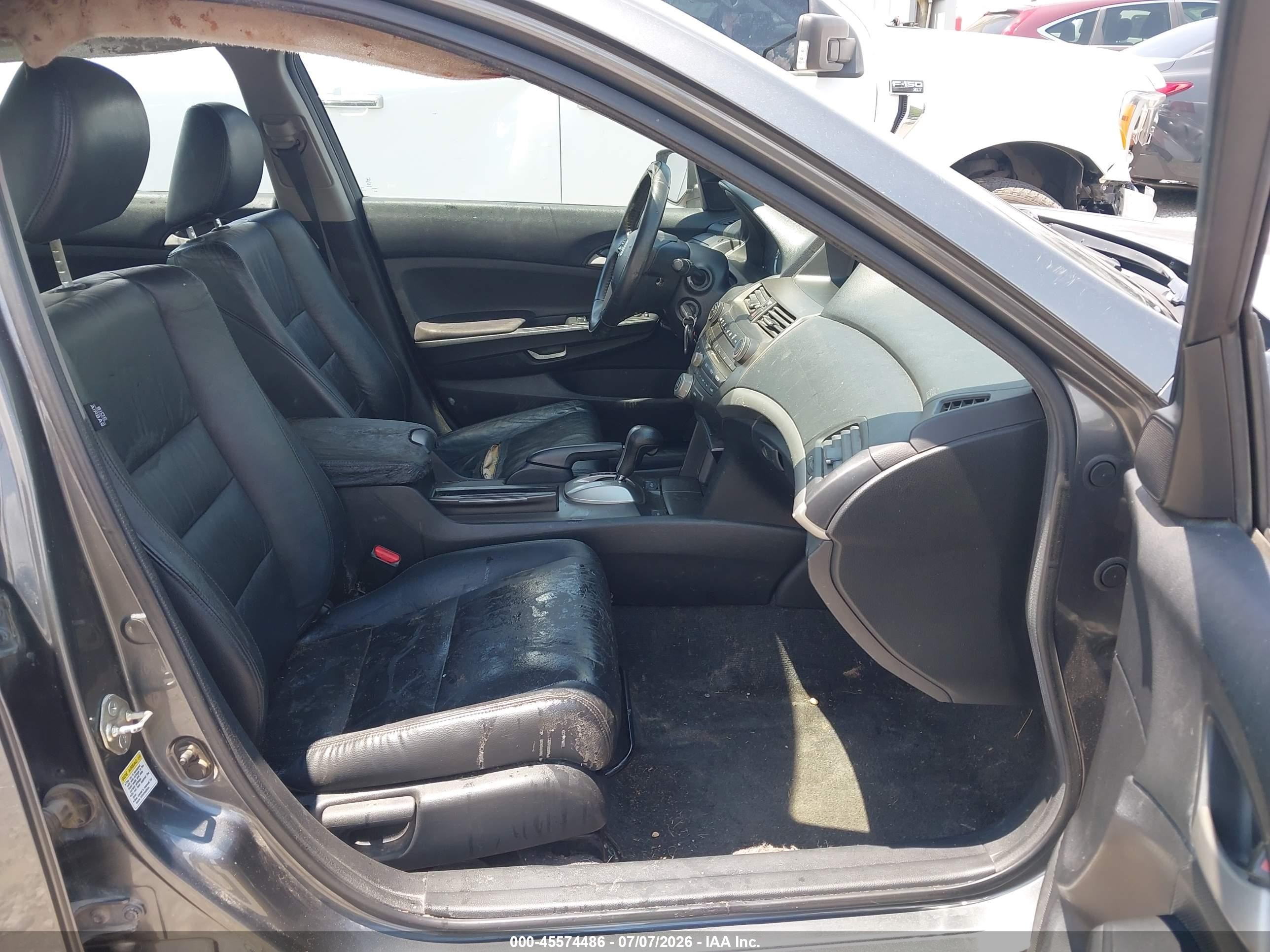 2012 Honda Accord 2.4 Se Gray vin: 1HGCP2F68CA181719