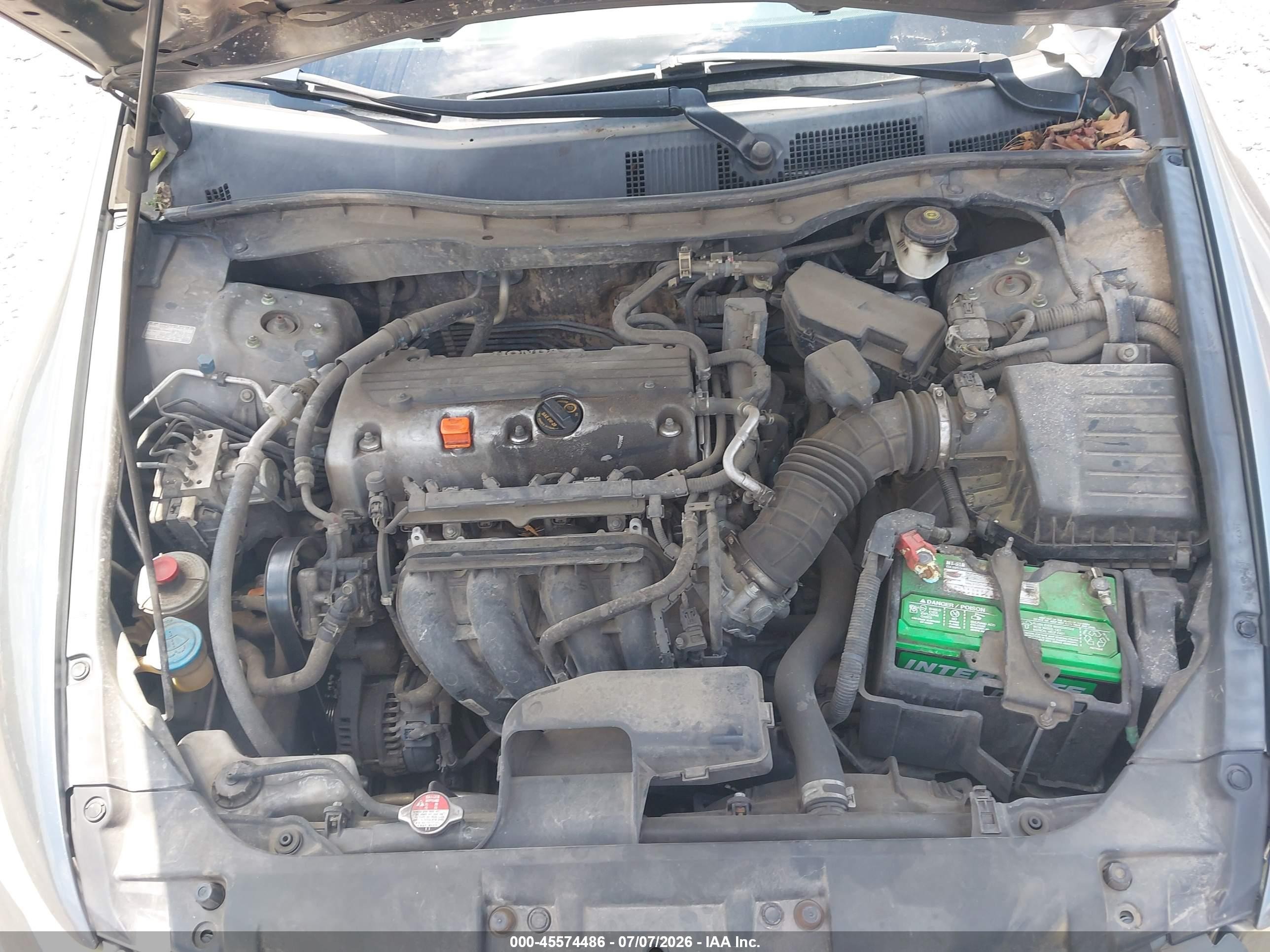 2012 Honda Accord 2.4 Se Gray vin: 1HGCP2F68CA181719