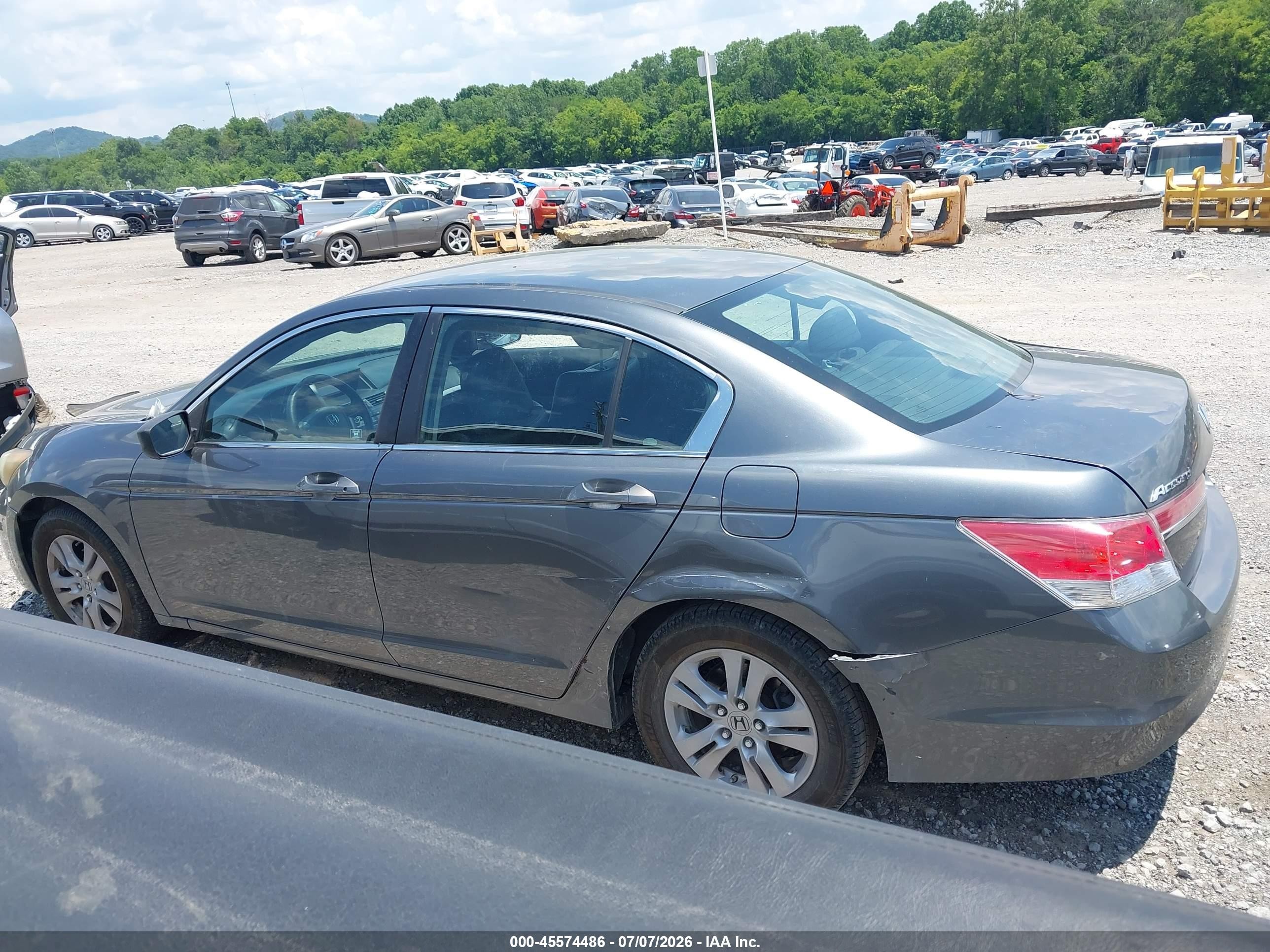 2012 Honda Accord 2.4 Se Gray vin: 1HGCP2F68CA181719