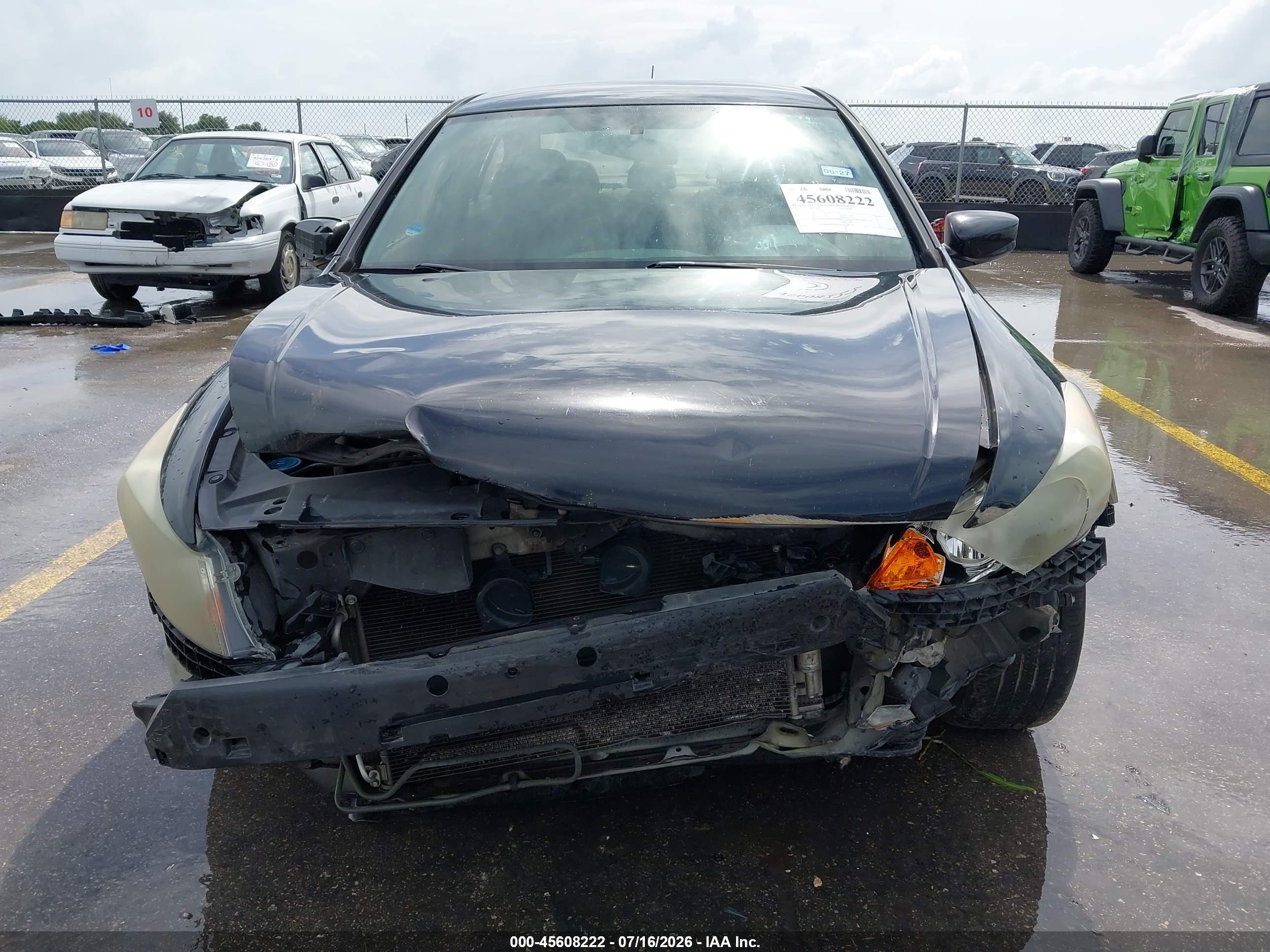 2012 Honda Accord 2.4 Se Black vin: 1HGCP2F68CA188587