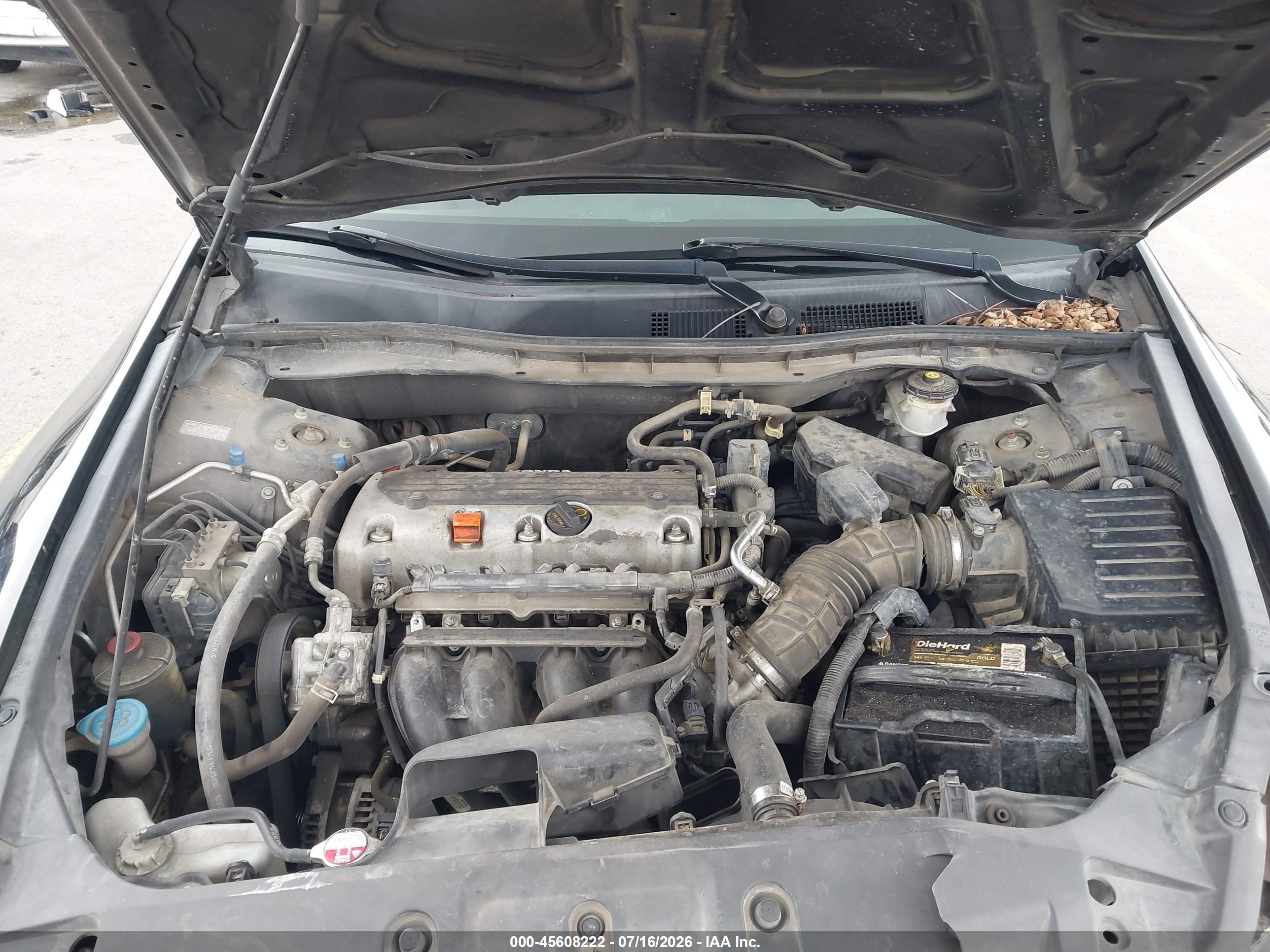 2012 Honda Accord 2.4 Se Black vin: 1HGCP2F68CA188587