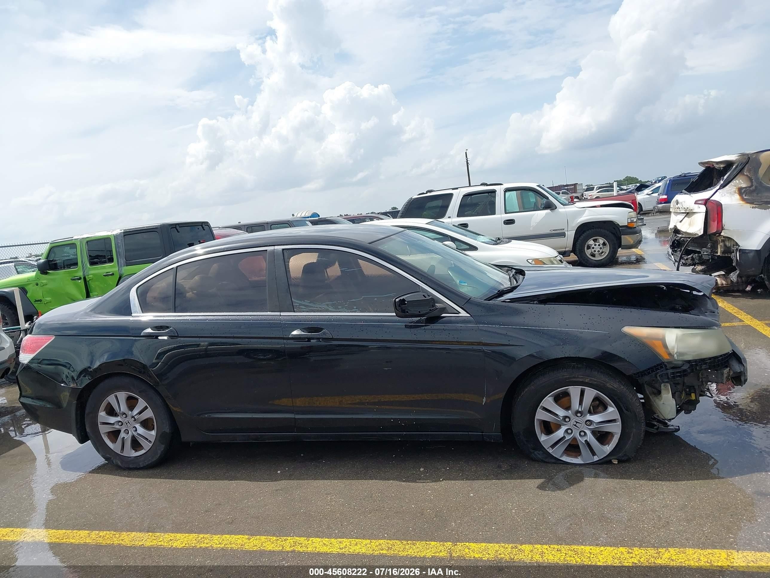 2012 Honda Accord 2.4 Se Black vin: 1HGCP2F68CA188587