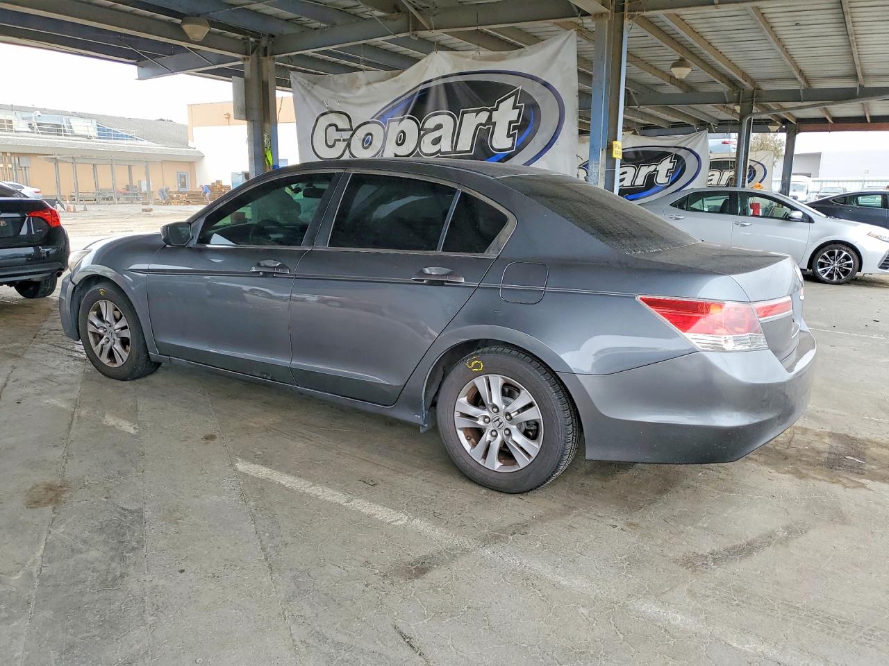 2012 Honda Accord Se Серый vin: 1HGCP2F68CA201399