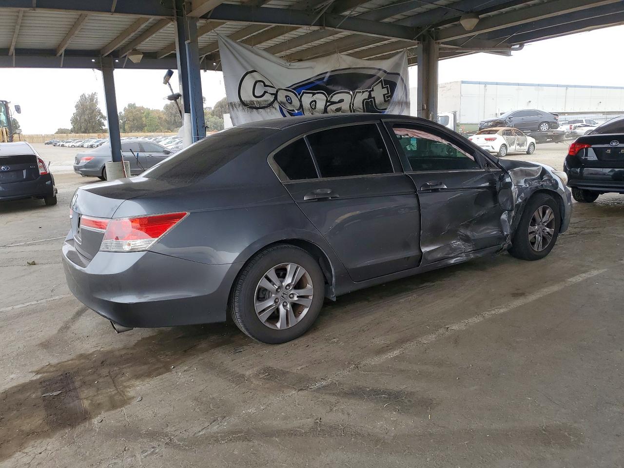2012 Honda Accord Se Серый vin: 1HGCP2F68CA201399