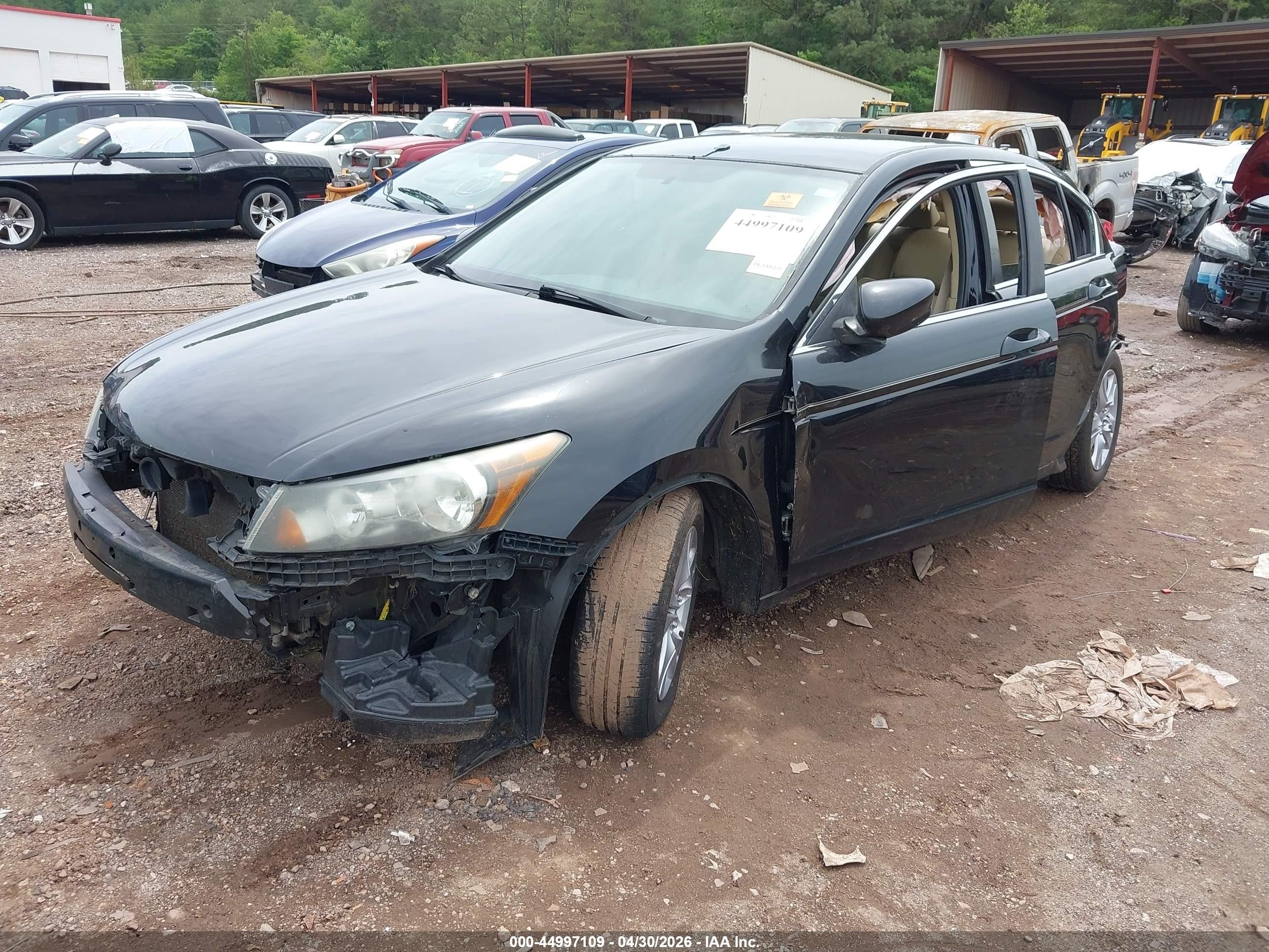 2012 Honda Accord 2.4 Se Black vin: 1HGCP2F68CA204402
