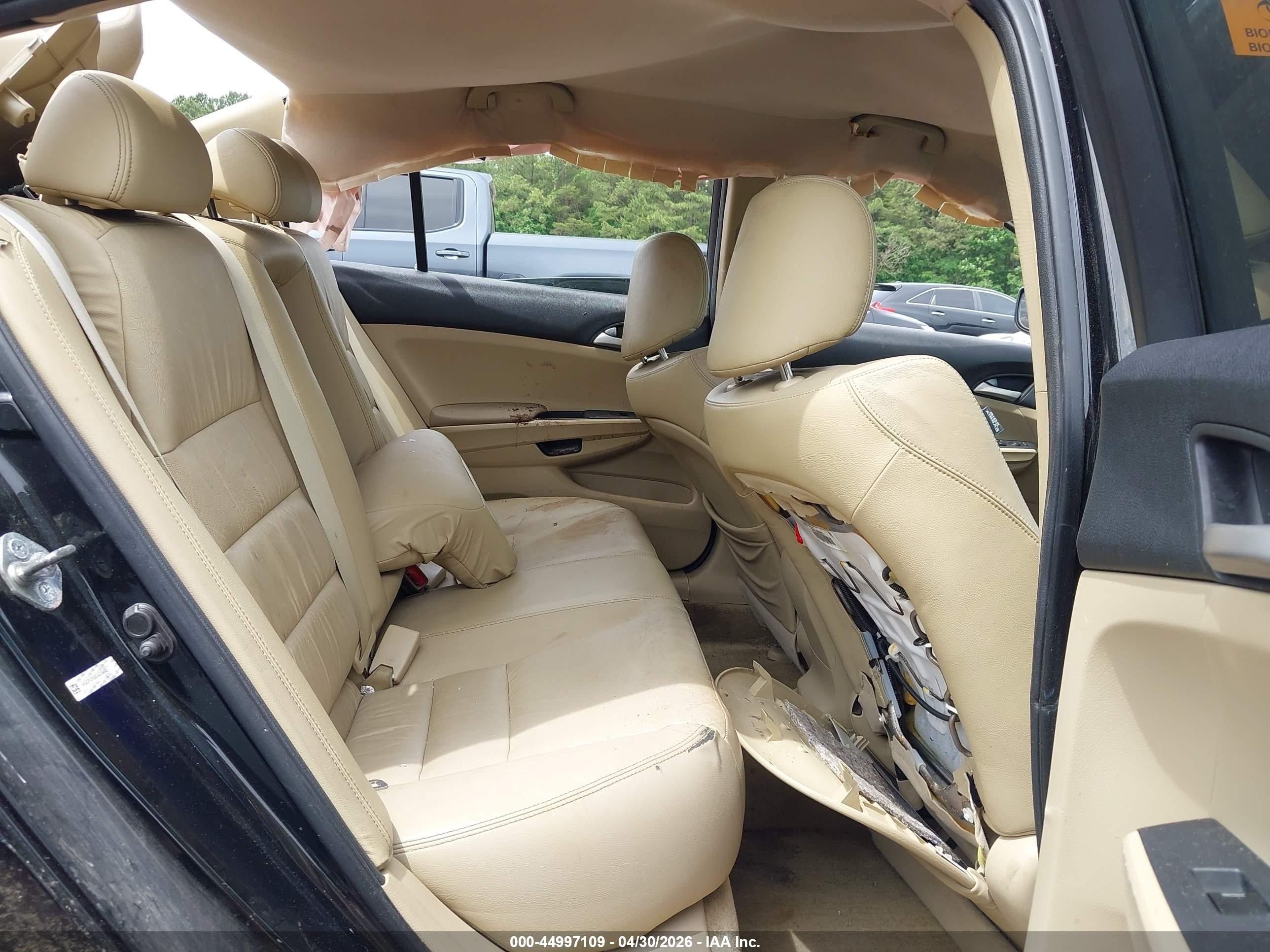 2012 Honda Accord 2.4 Se Black vin: 1HGCP2F68CA204402
