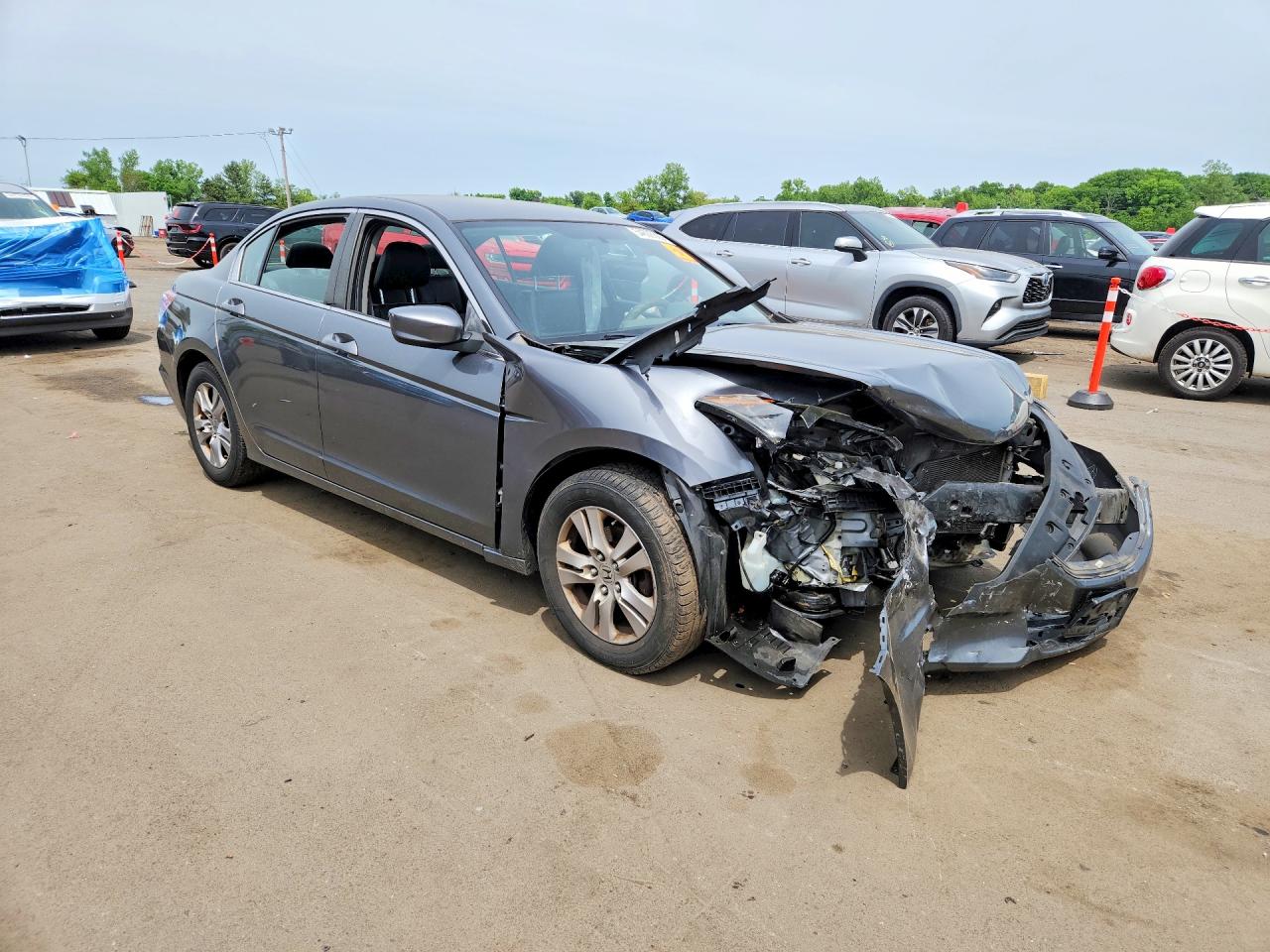 2012 Honda Accord Se Silver vin: 1HGCP2F68CA211494