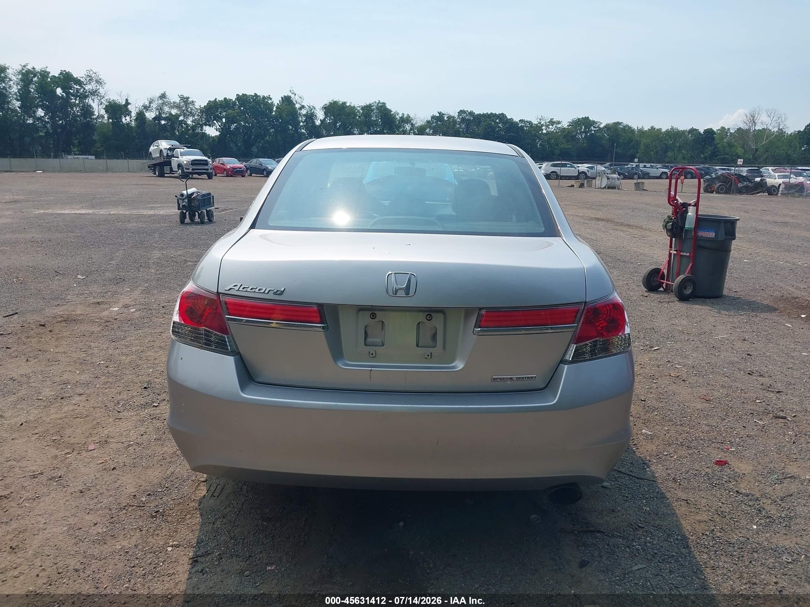2012 Honda Accord 2.4 Se Silver vin: 1HGCP2F68CA215240