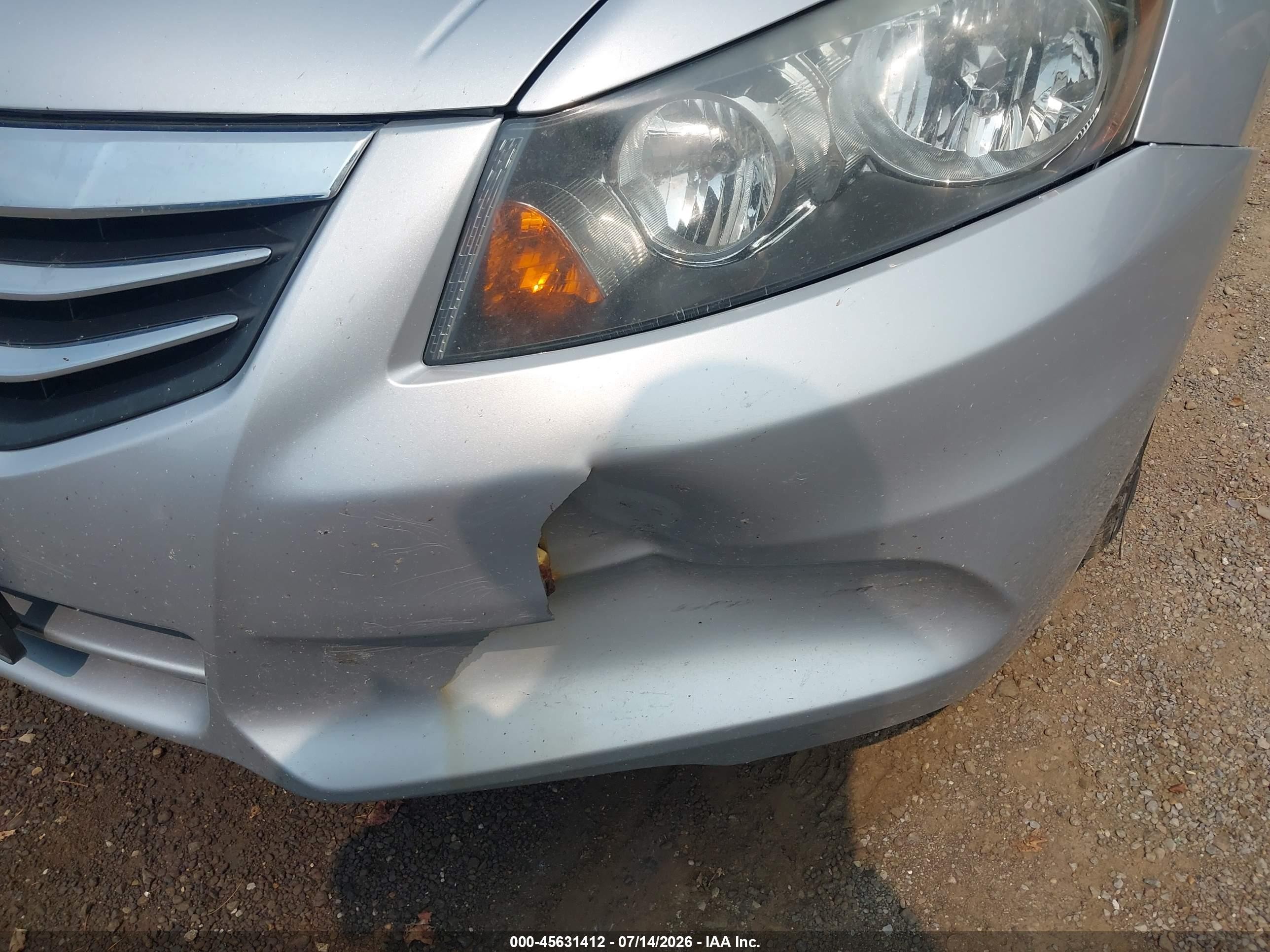 2012 Honda Accord 2.4 Se Silver vin: 1HGCP2F68CA215240
