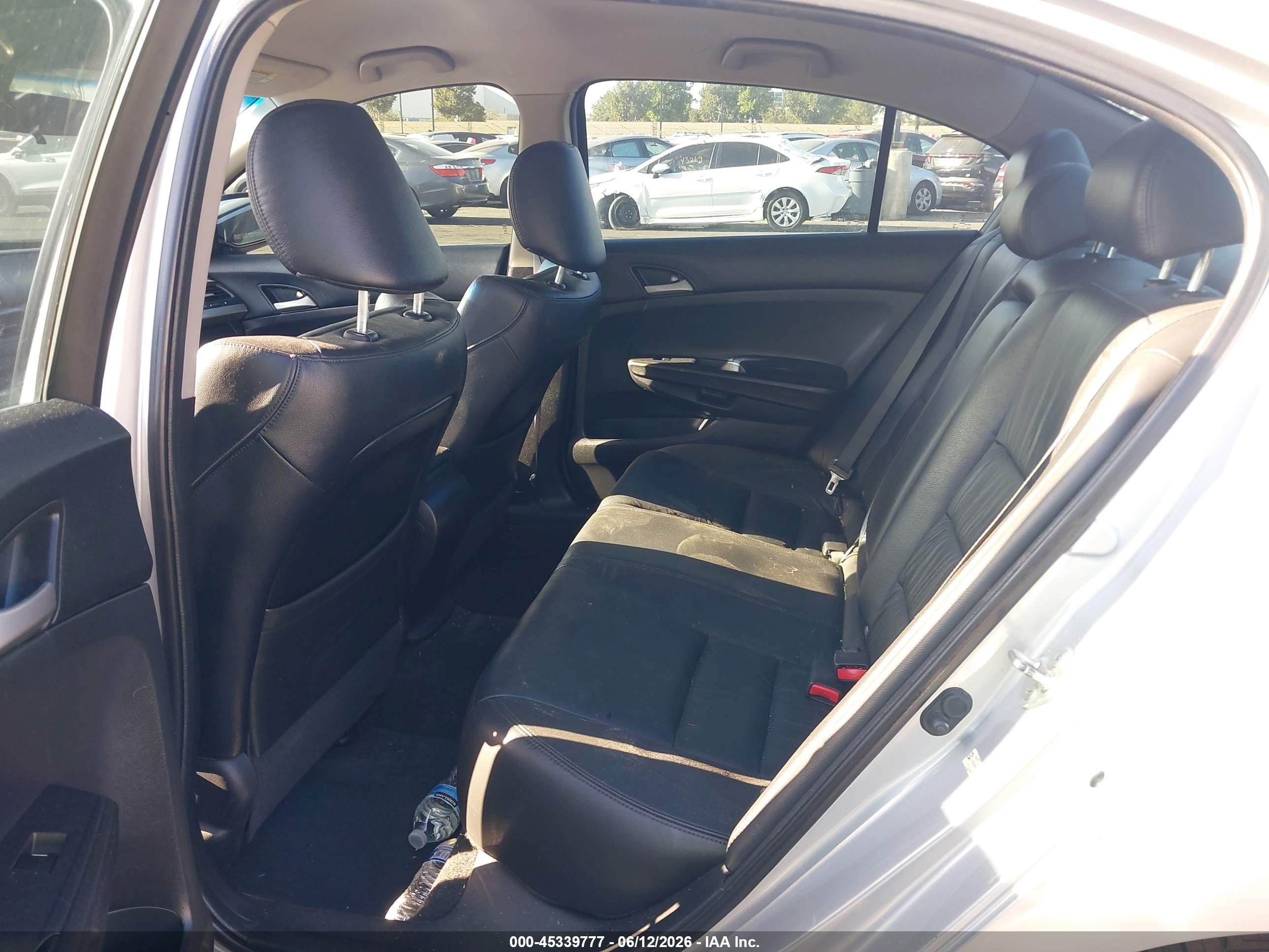 2012 Honda Accord 2.4 Se Silver vin: 1HGCP2F68CA228277