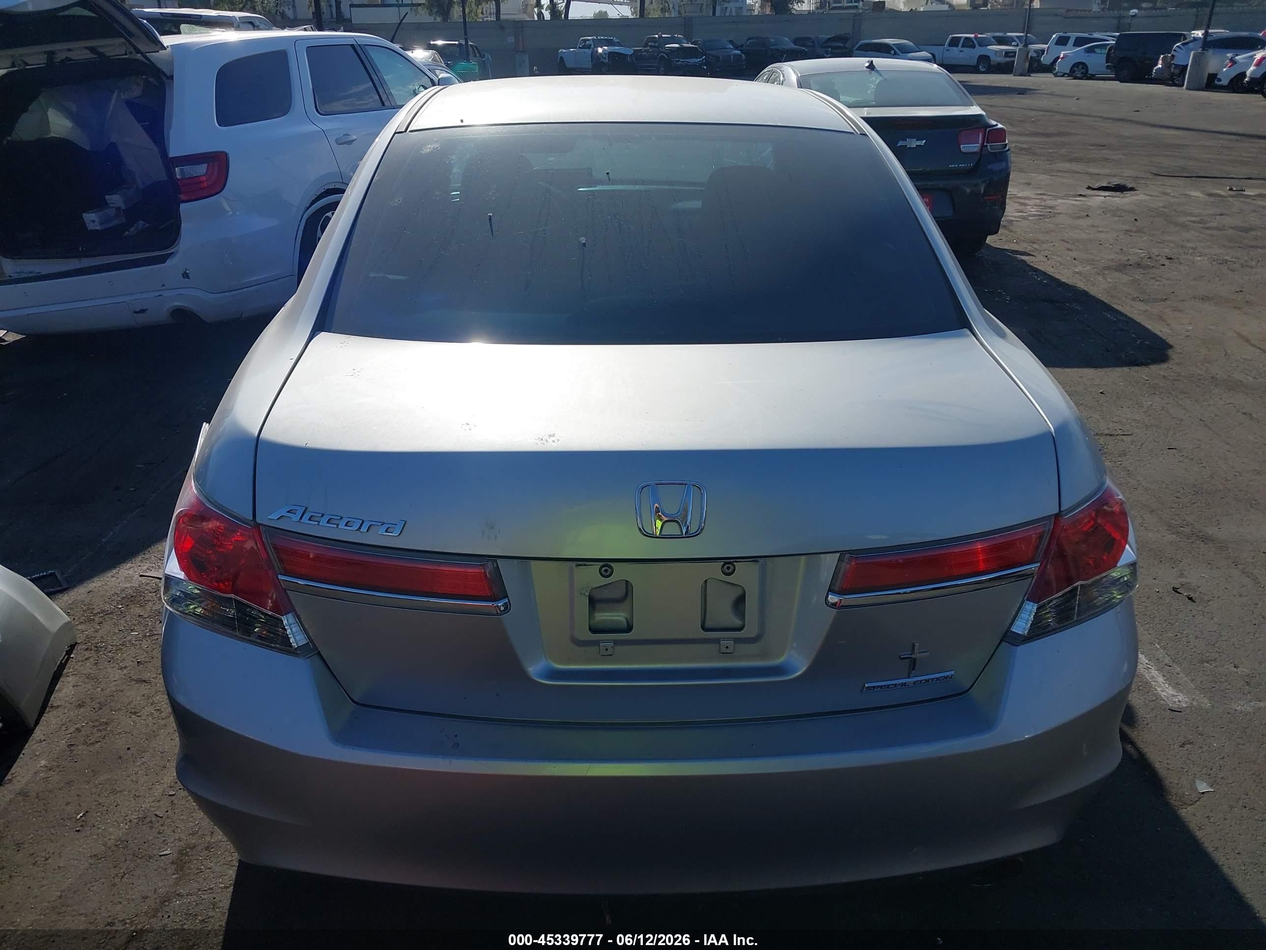 2012 Honda Accord 2.4 Se Silver vin: 1HGCP2F68CA228277