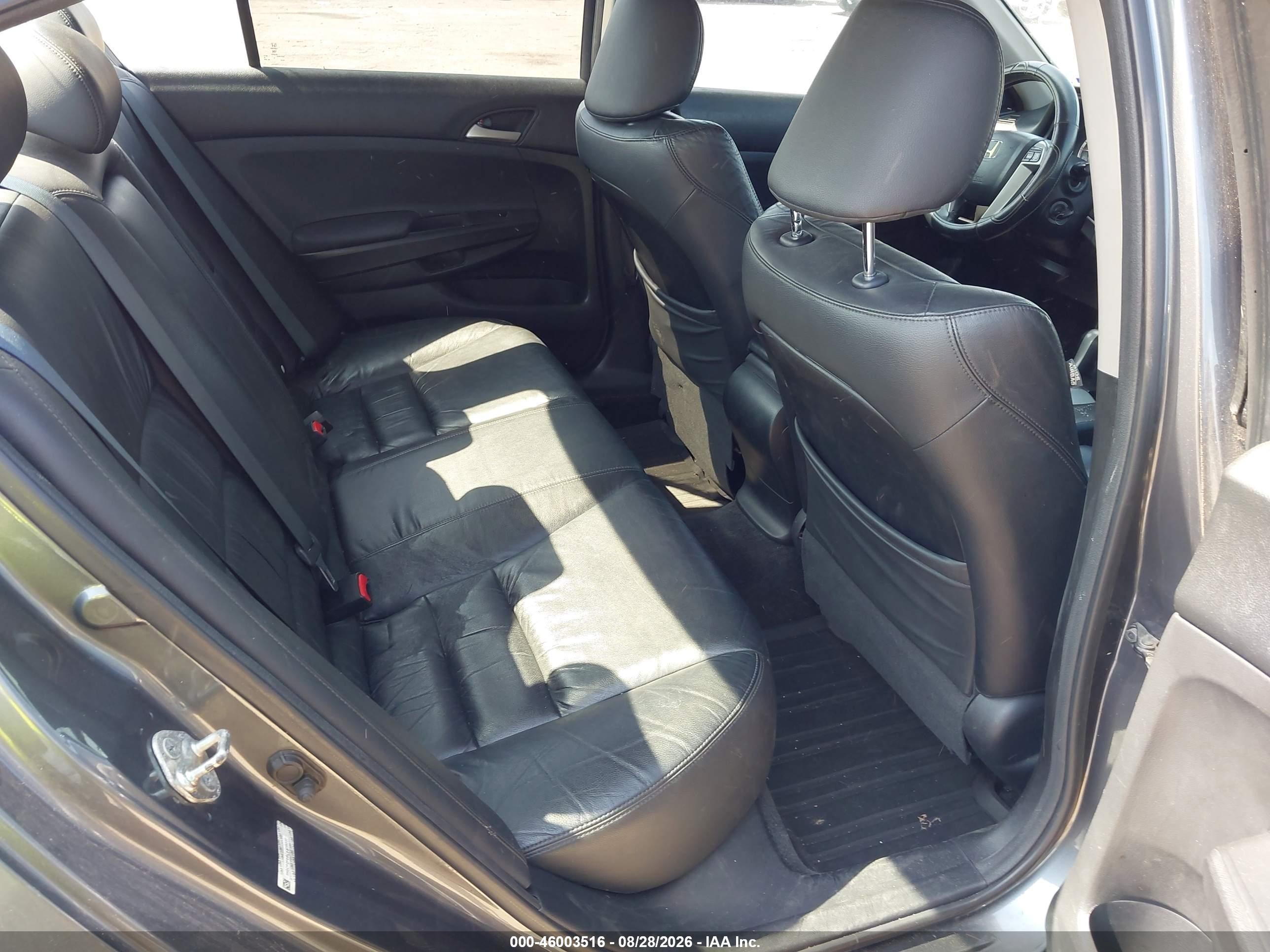 2012 Honda Accord 2.4 Se Gray vin: 1HGCP2F68CA235035