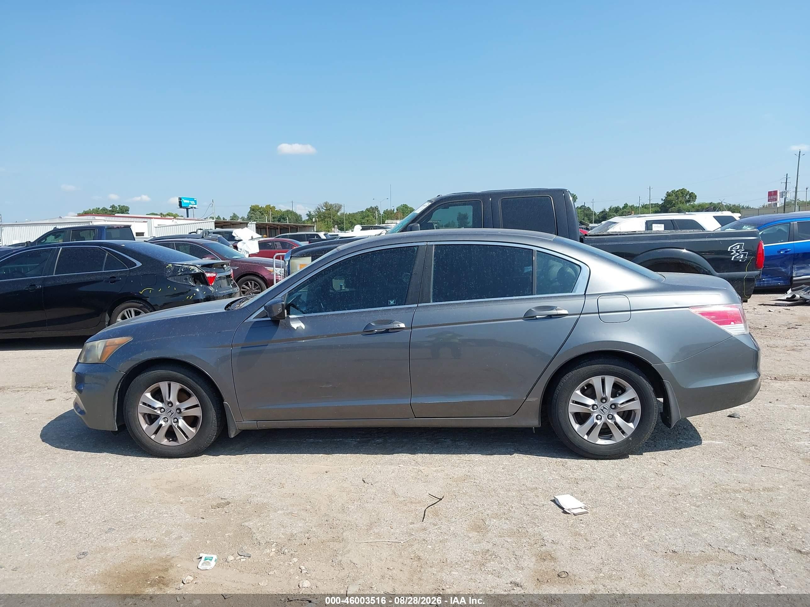 2012 Honda Accord 2.4 Se Gray vin: 1HGCP2F68CA235035