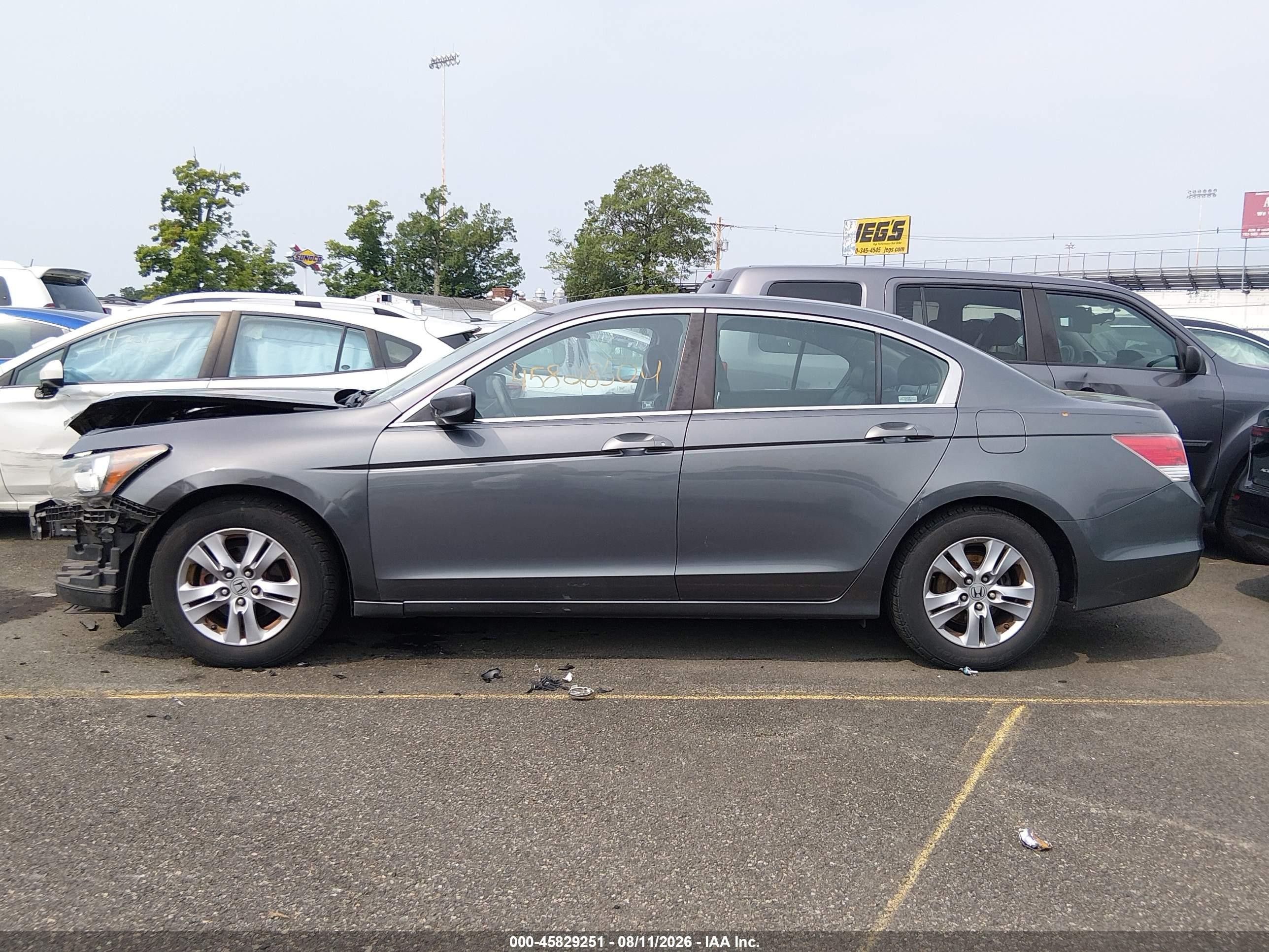 2012 Honda Accord 2.4 Se Gray vin: 1HGCP2F68CA241143
