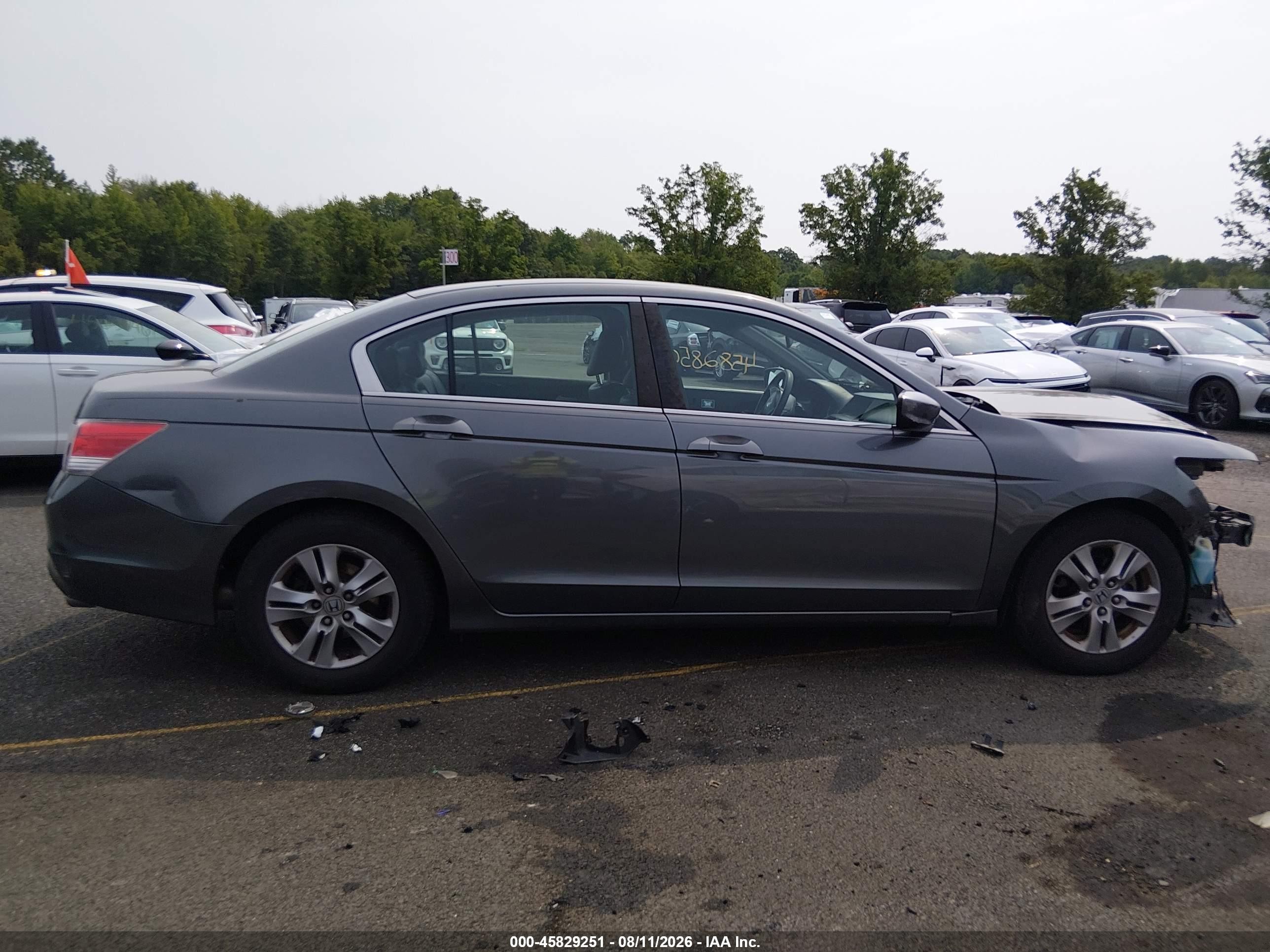 2012 Honda Accord 2.4 Se Gray vin: 1HGCP2F68CA241143