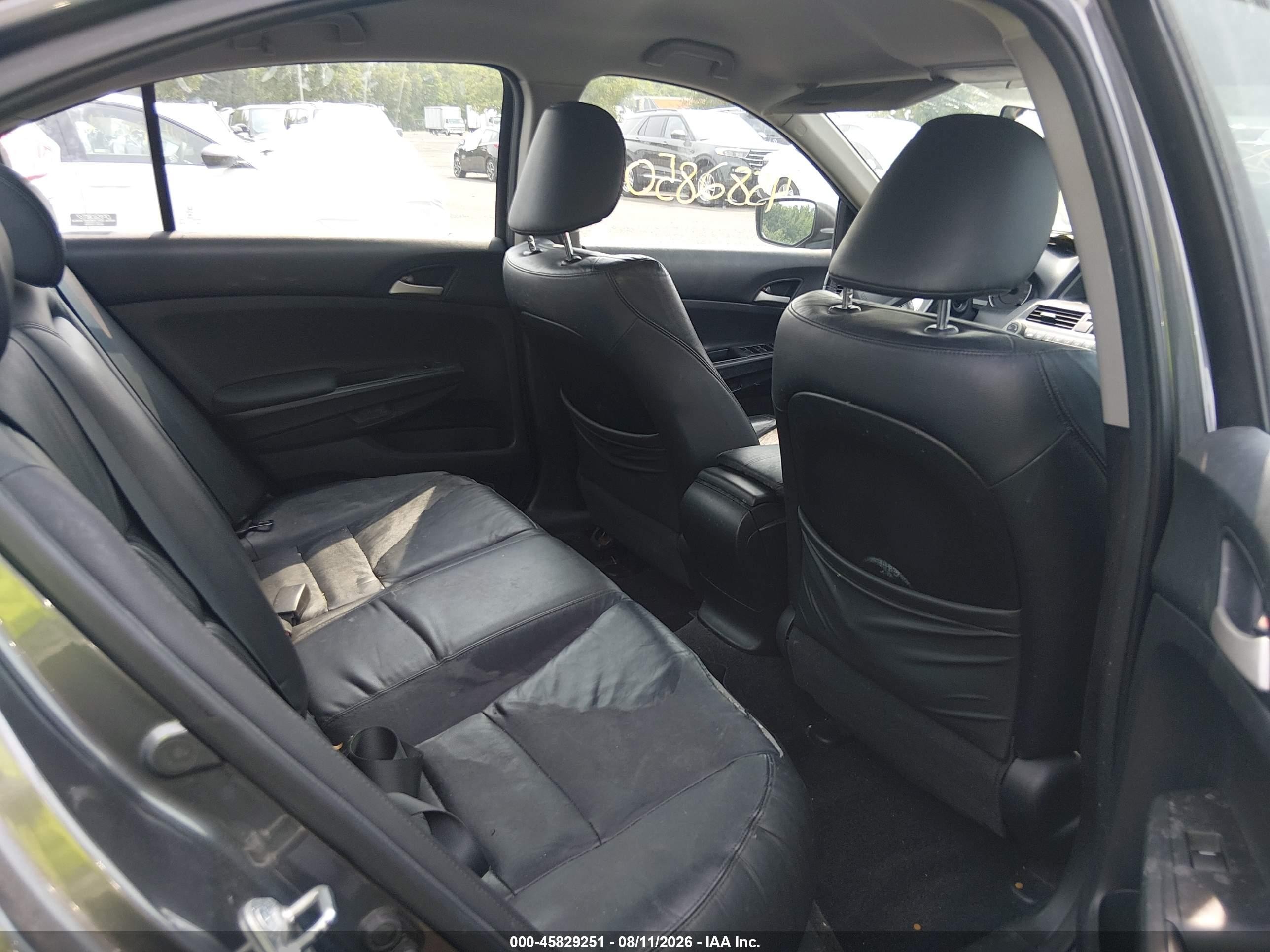 2012 Honda Accord 2.4 Se Gray vin: 1HGCP2F68CA241143