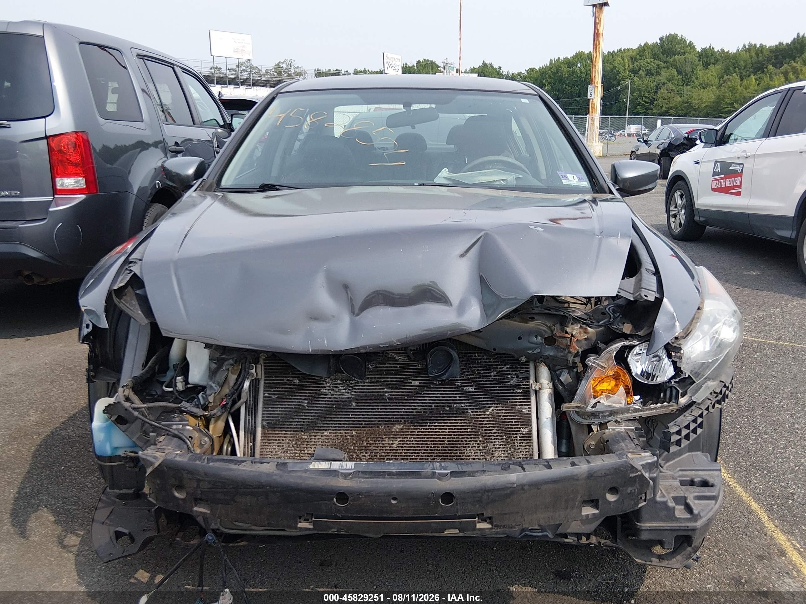 2012 Honda Accord 2.4 Se Gray vin: 1HGCP2F68CA241143