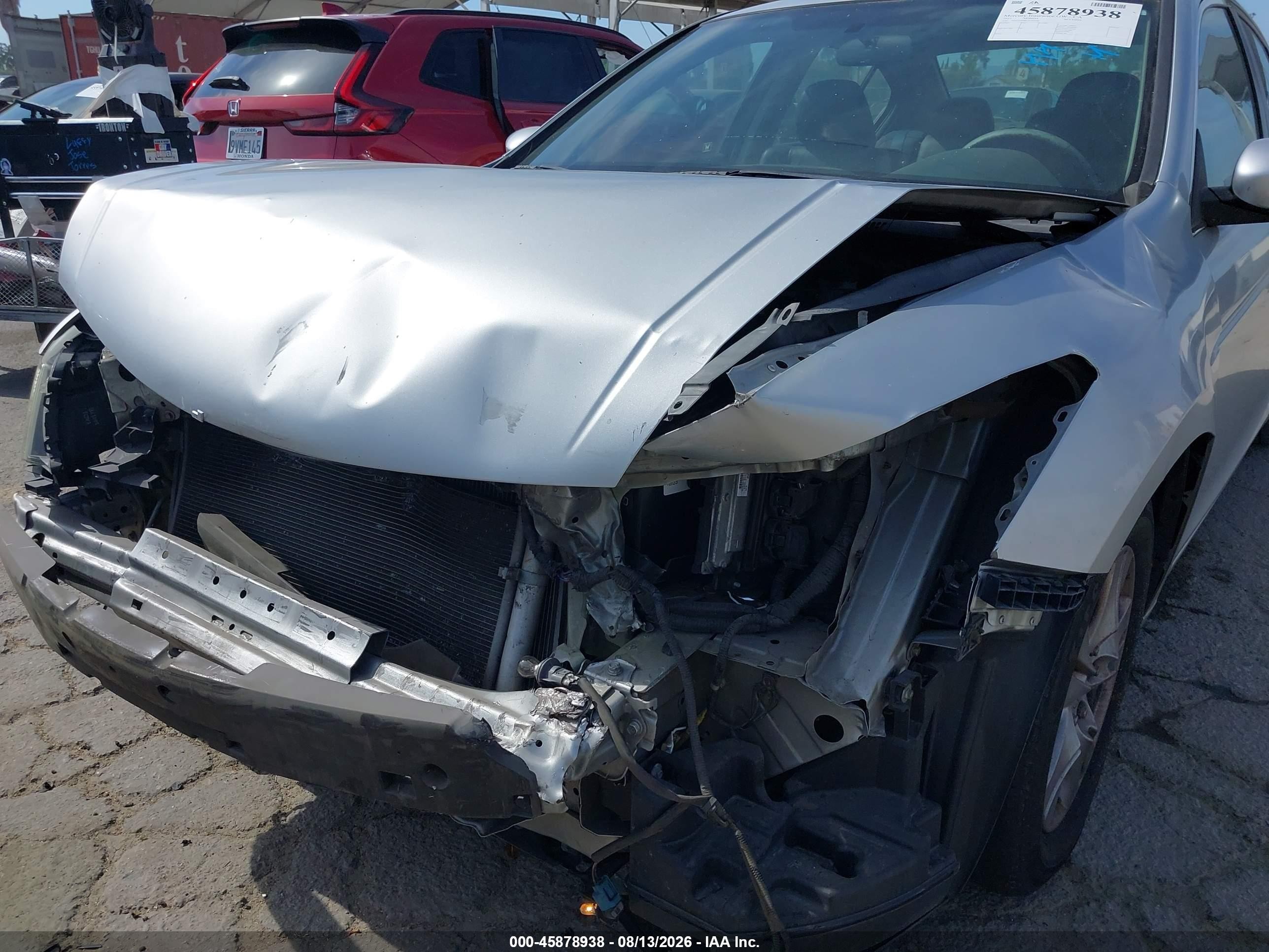 2012 Honda Accord 2.4 Se Silver vin: 1HGCP2F68CA242499