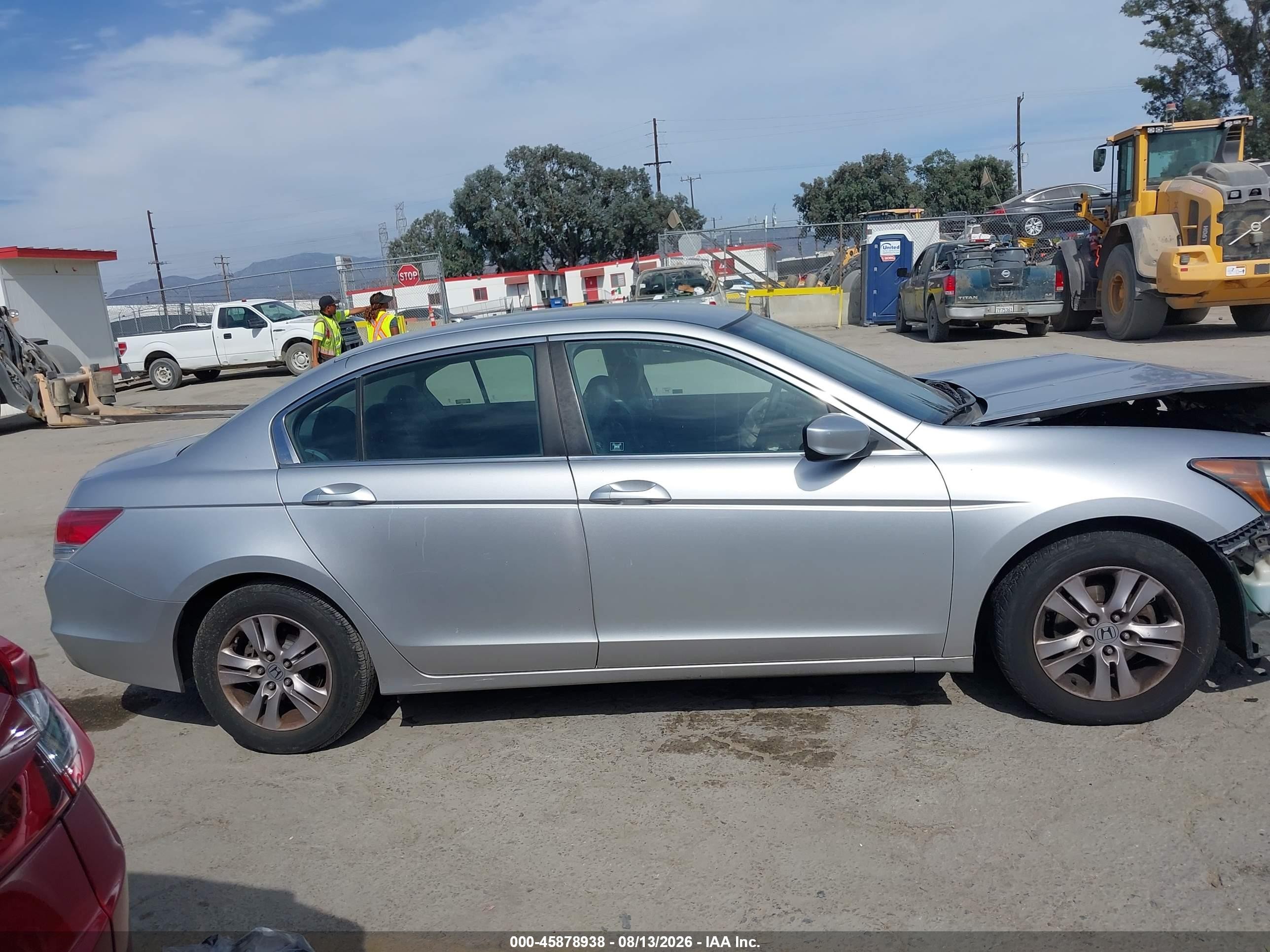 2012 Honda Accord 2.4 Se Silver vin: 1HGCP2F68CA242499