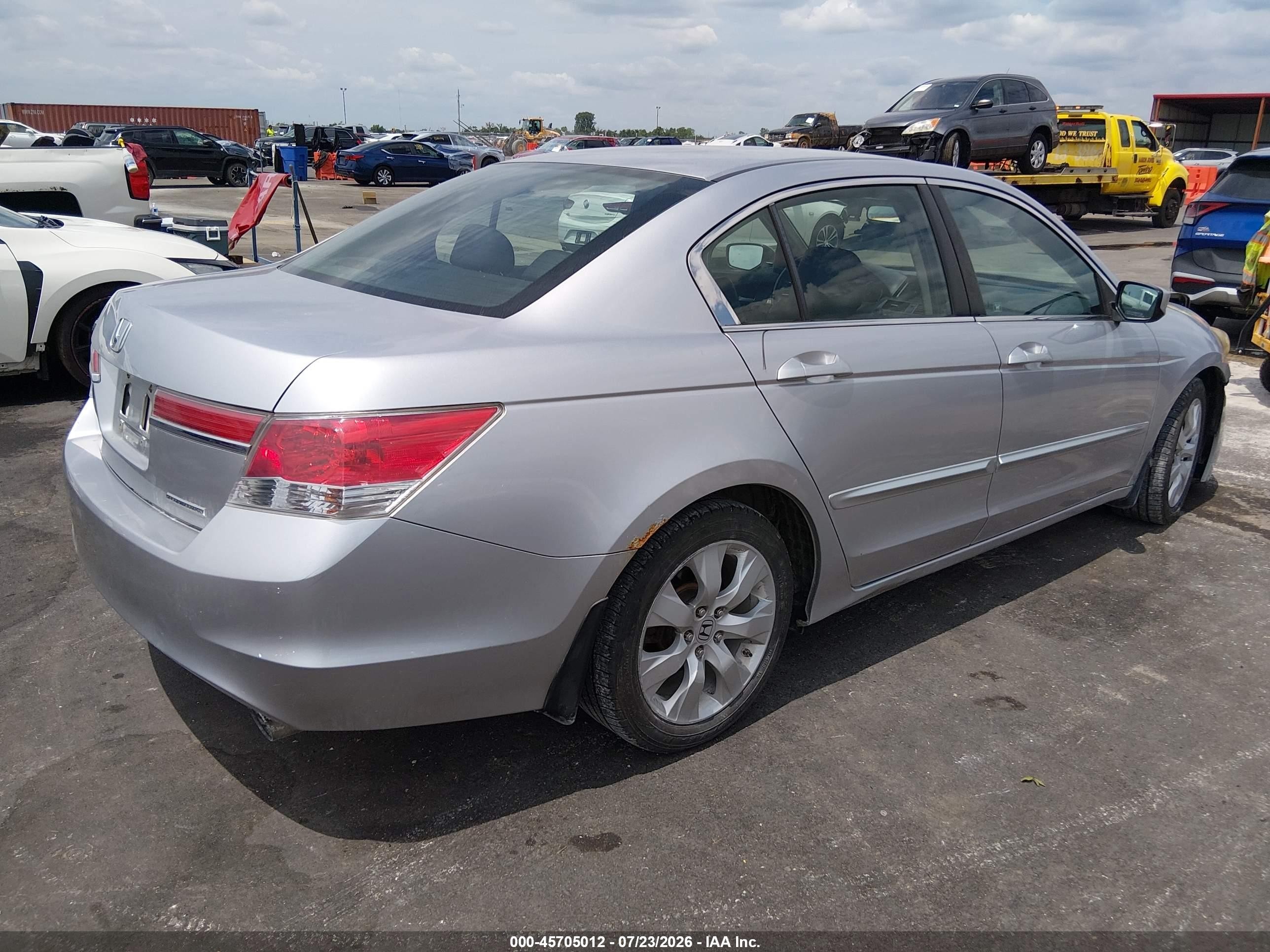 2011 Honda Accord 2.4 Se Silver vin: 1HGCP2F69BA030208