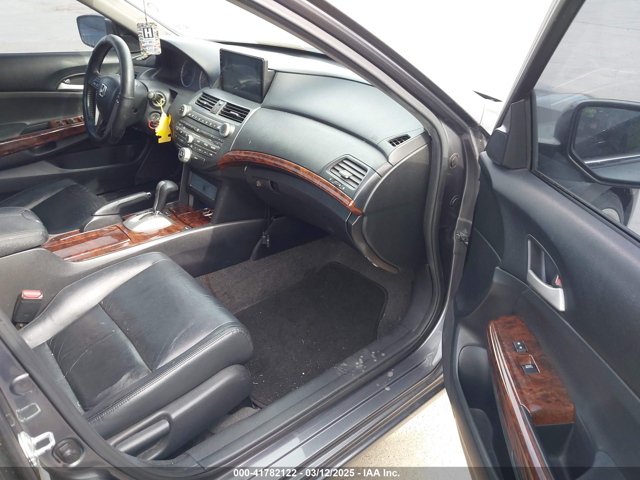 2011 Honda Accord 2.4 Se Gray vin: 1HGCP2F69BA055612