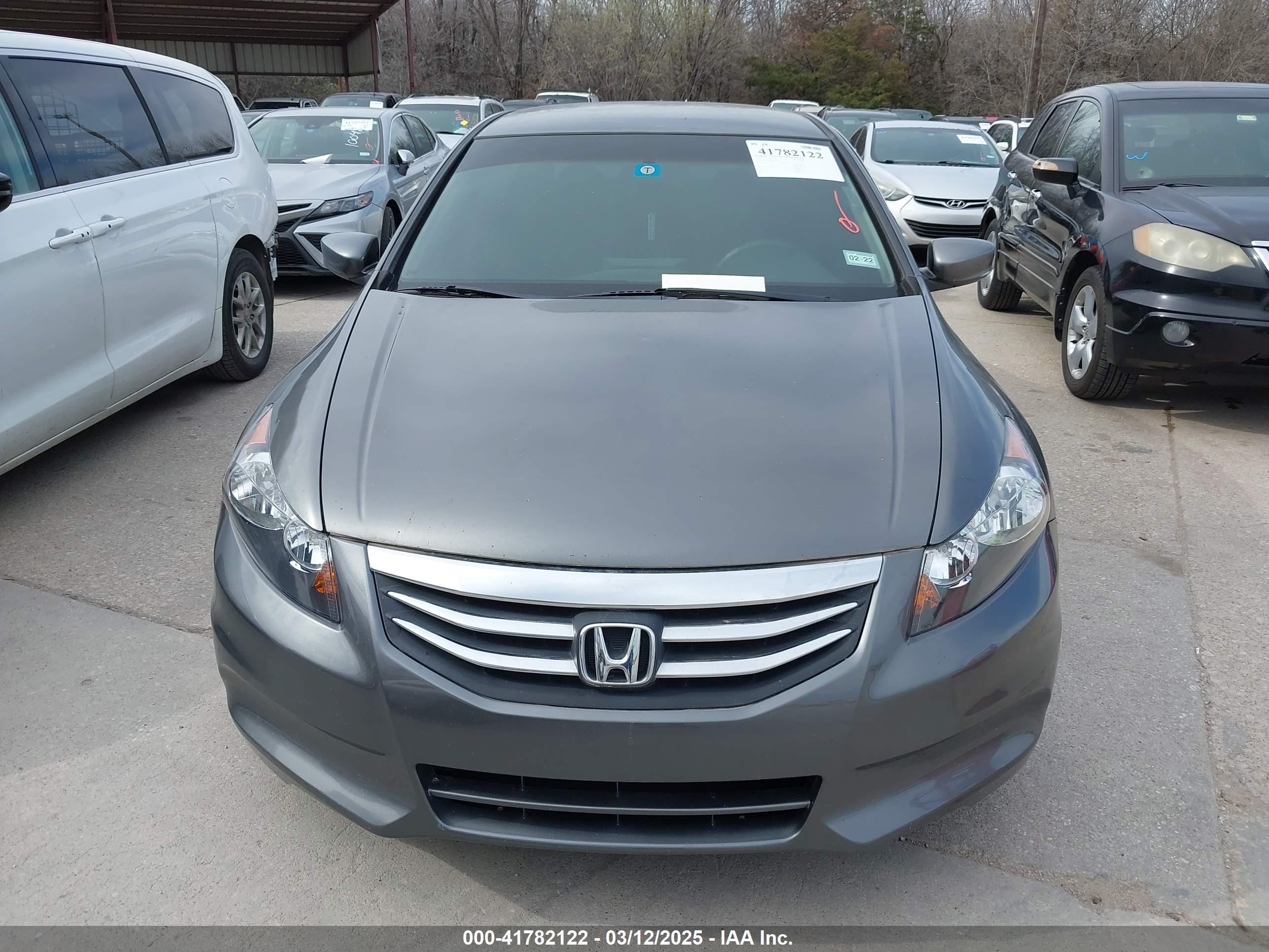 2011 Honda Accord 2.4 Se Gray vin: 1HGCP2F69BA055612