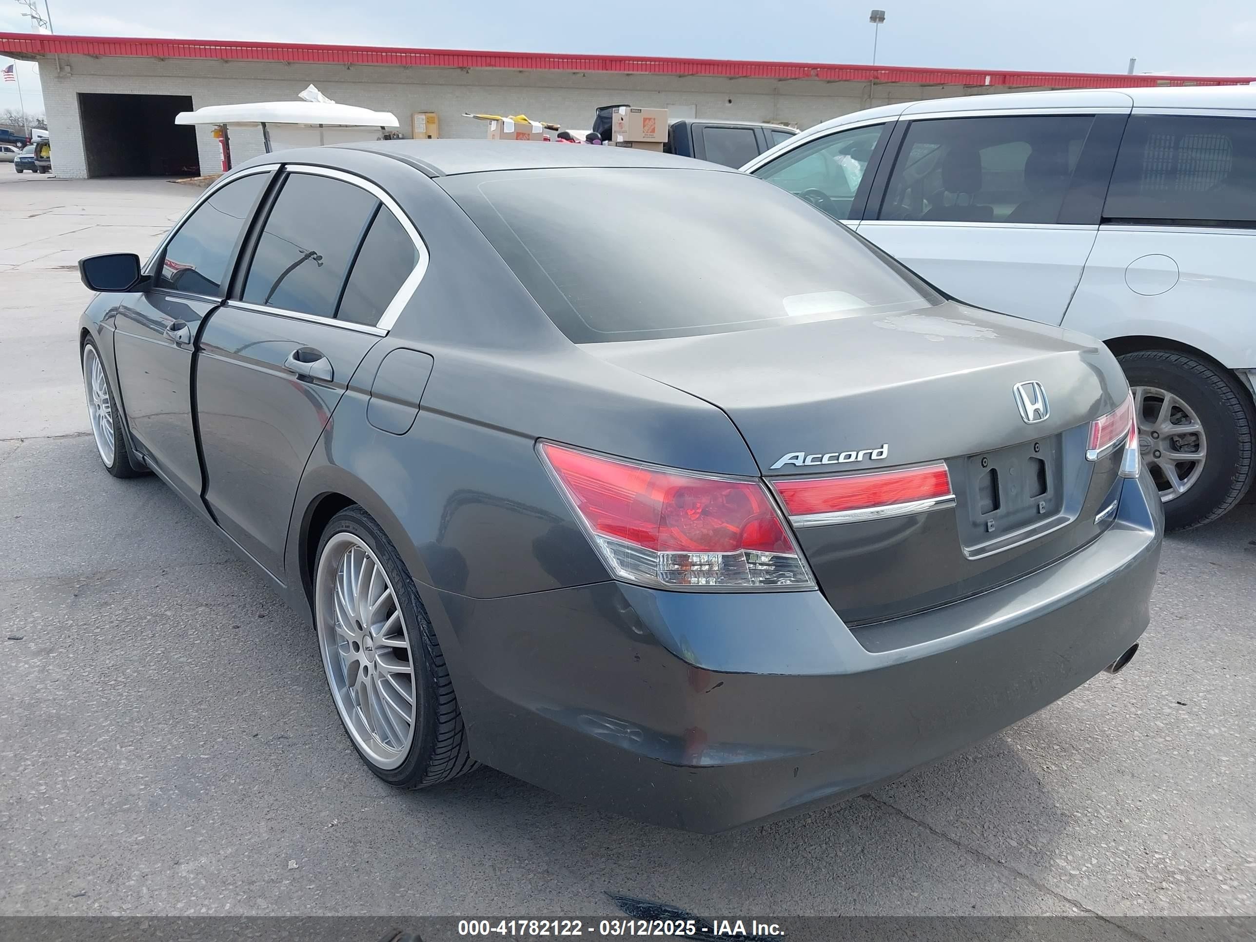 2011 Honda Accord 2.4 Se Gray vin: 1HGCP2F69BA055612