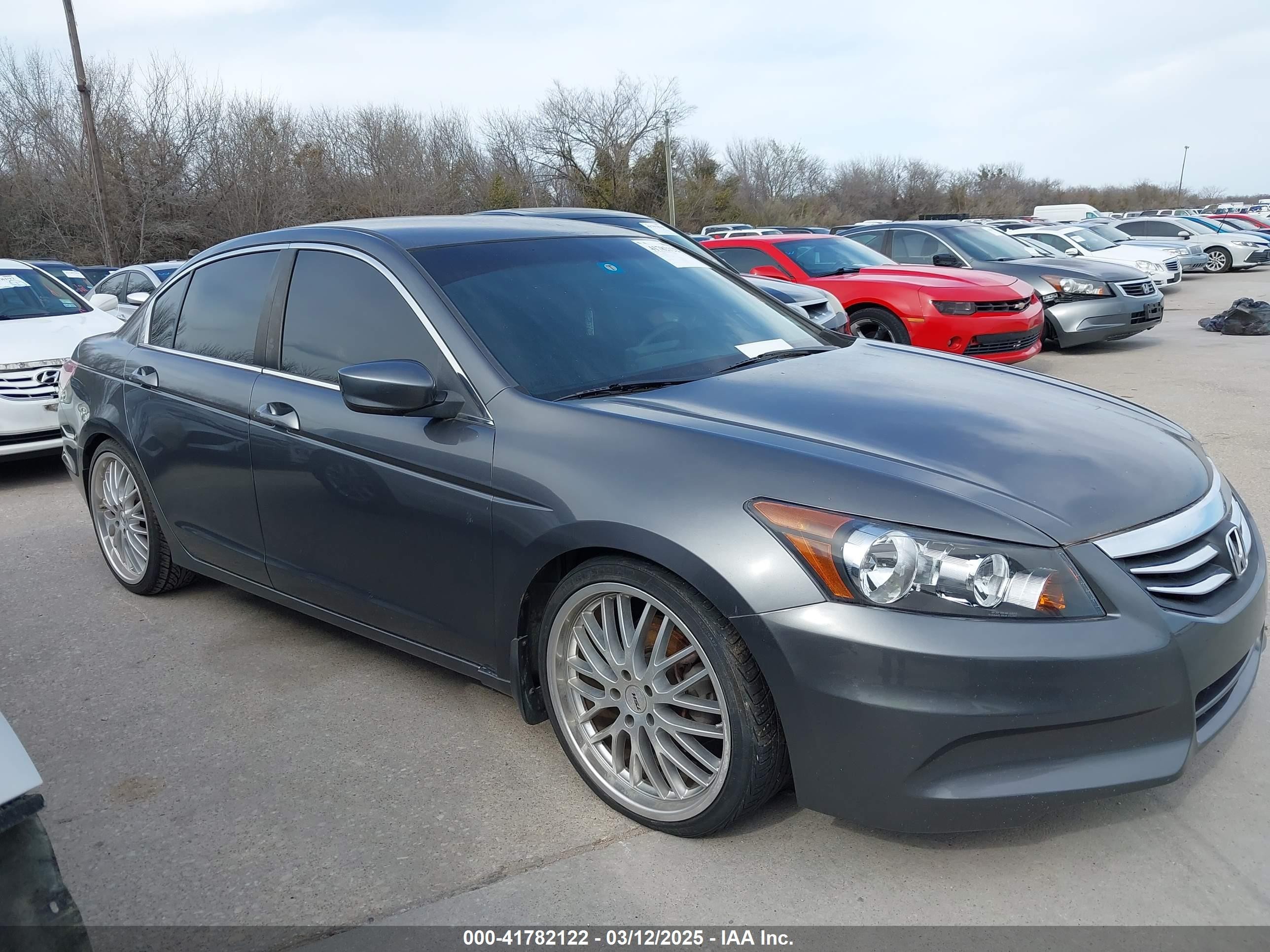 2011 Honda Accord 2.4 Se Gray vin: 1HGCP2F69BA055612