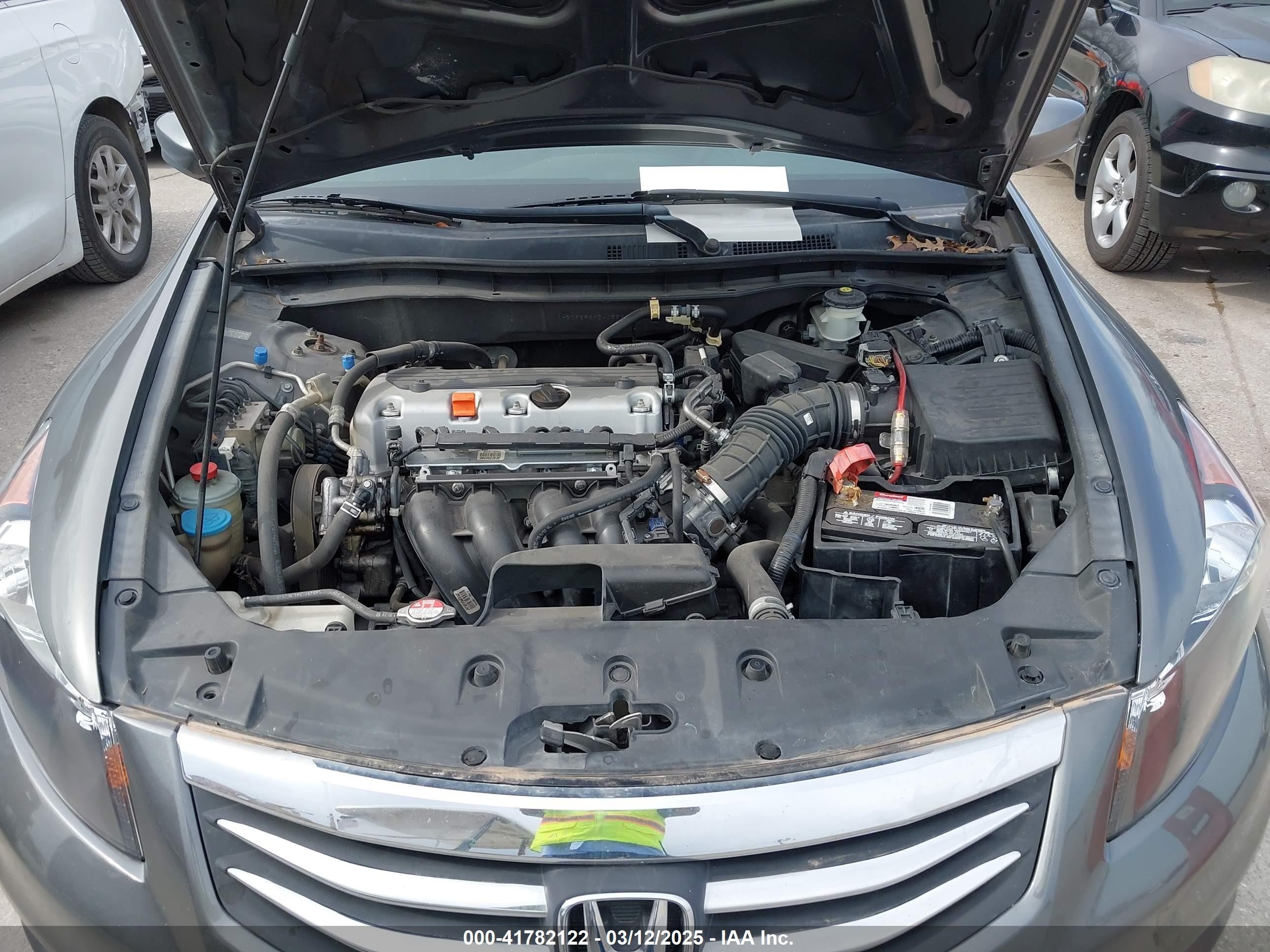 2011 Honda Accord 2.4 Se Gray vin: 1HGCP2F69BA055612