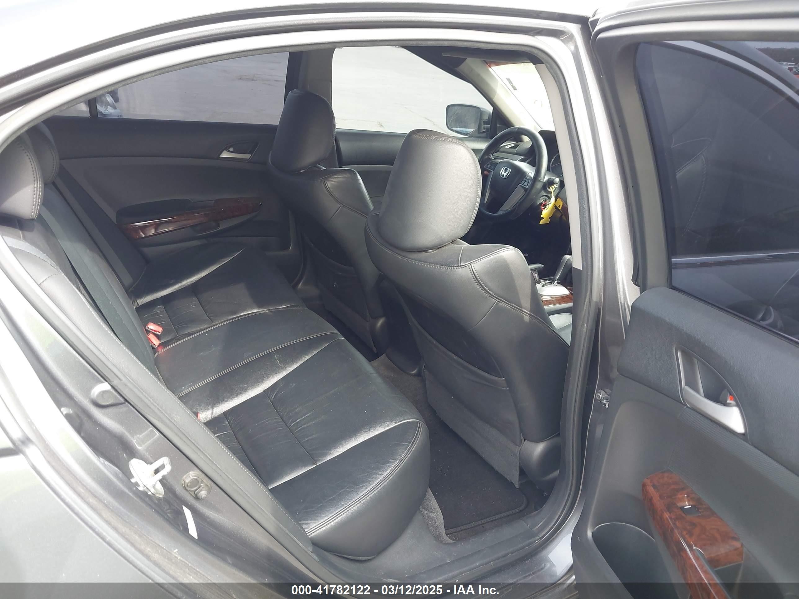2011 Honda Accord 2.4 Se Gray vin: 1HGCP2F69BA055612