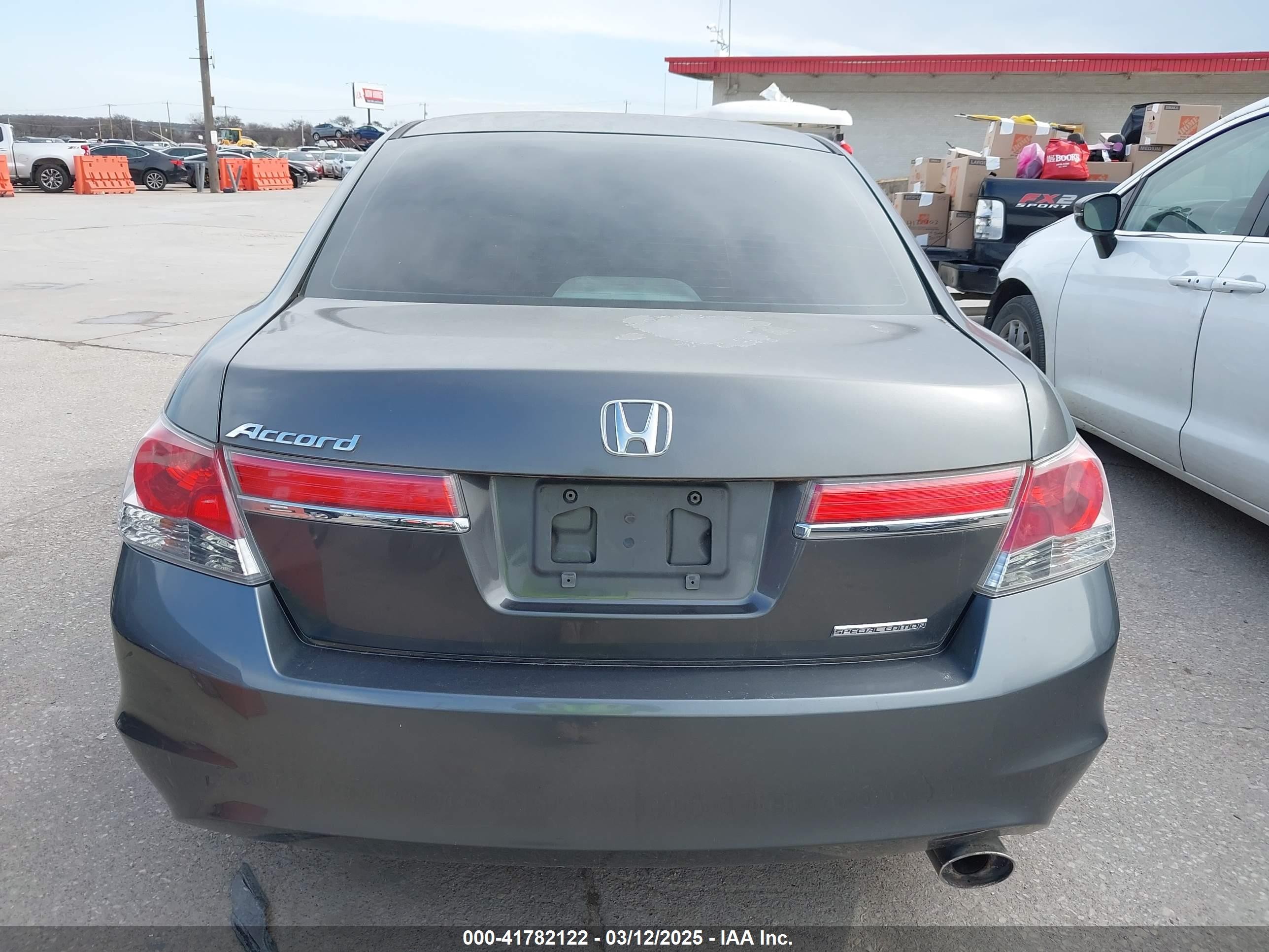 2011 Honda Accord 2.4 Se Gray vin: 1HGCP2F69BA055612