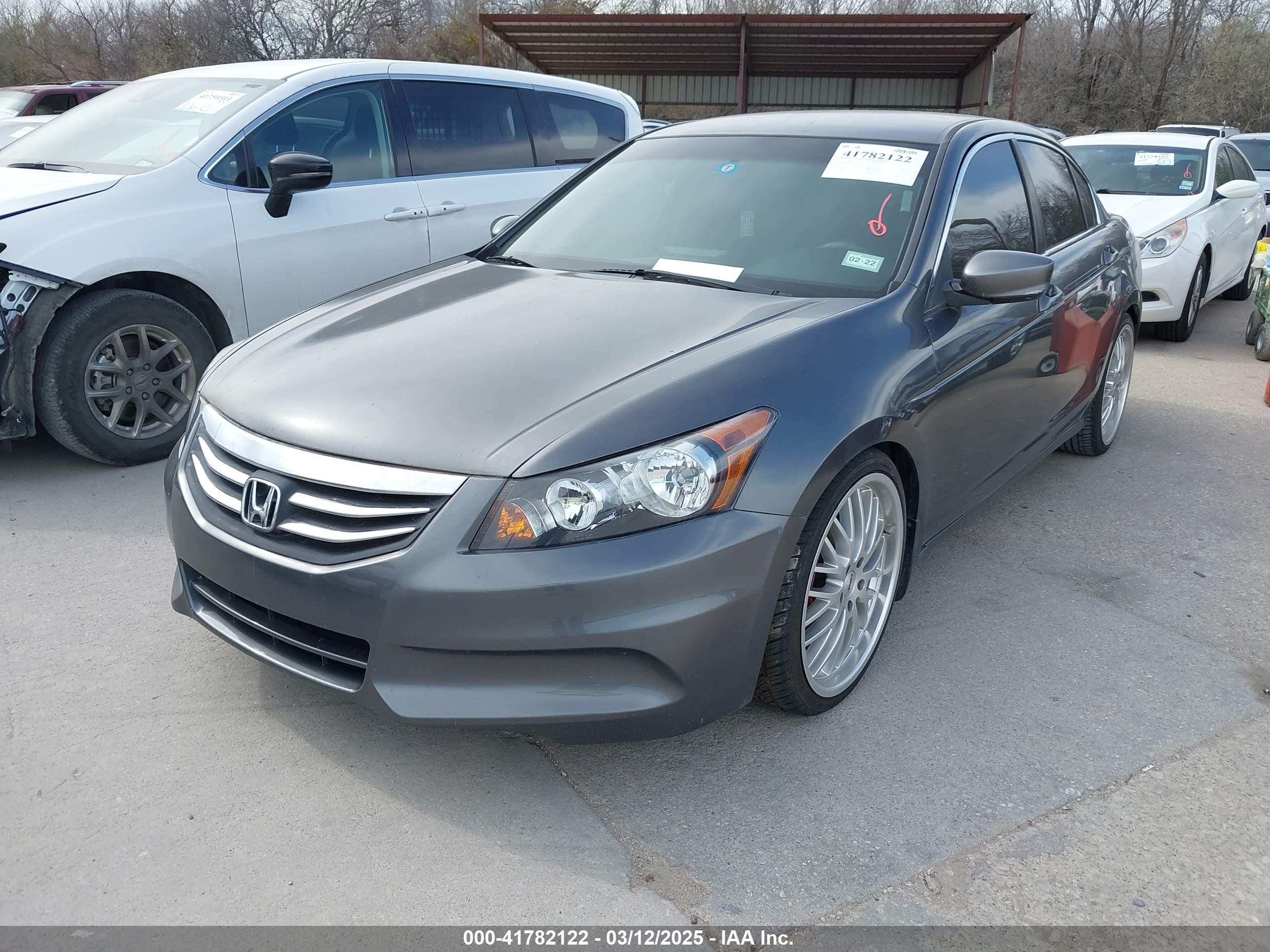 2011 Honda Accord 2.4 Se Gray vin: 1HGCP2F69BA055612