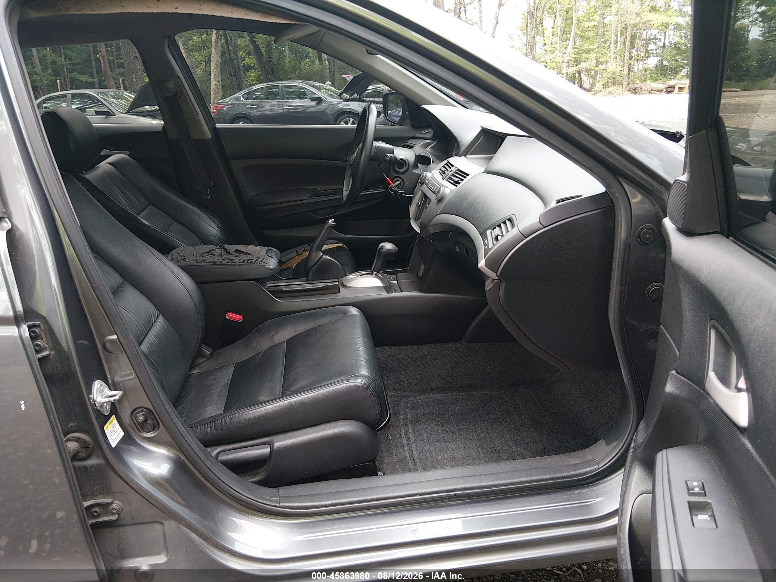 2011 Honda Accord 2.4 Se Gray vin: 1HGCP2F69BA060244