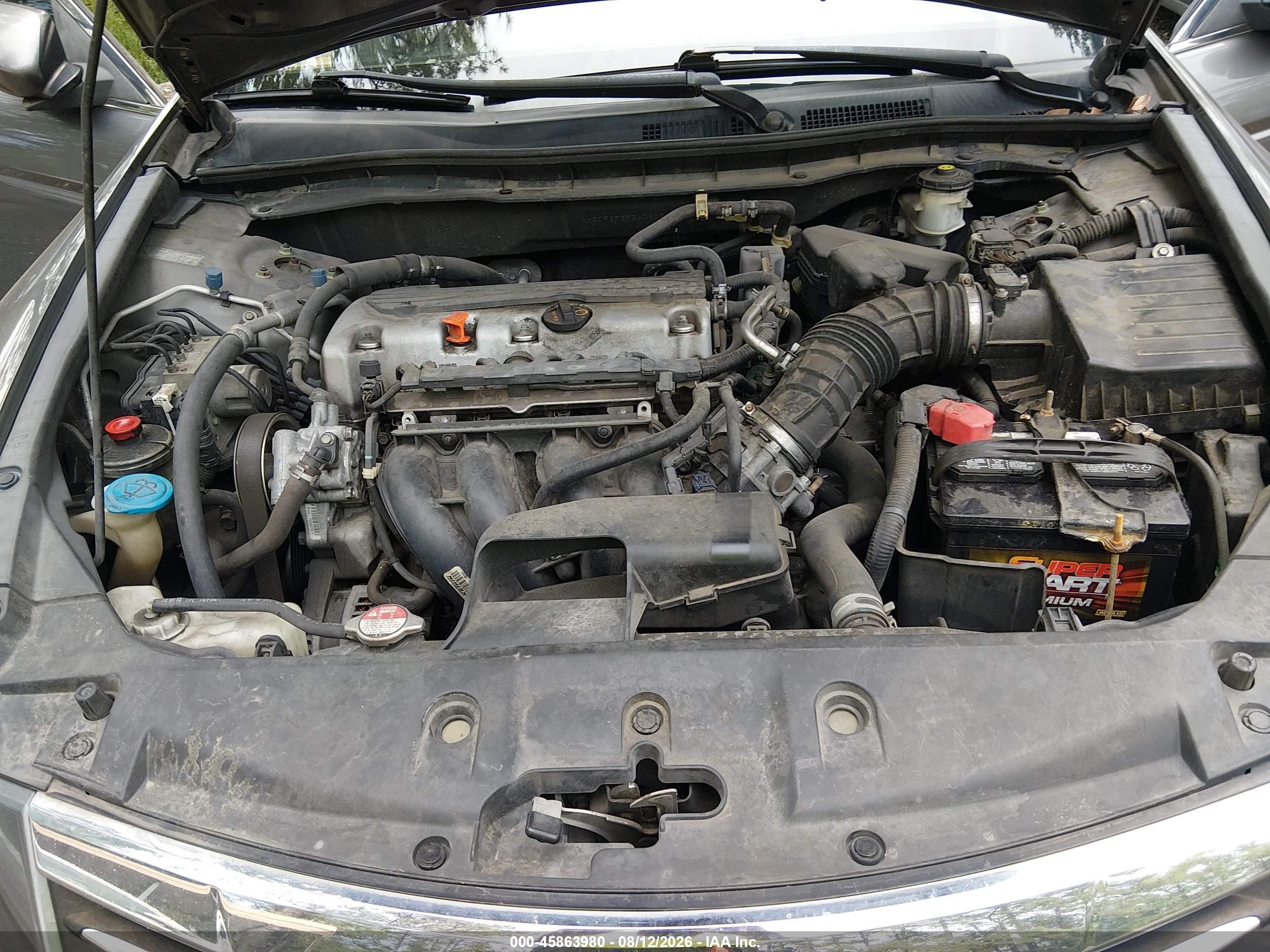 2011 Honda Accord 2.4 Se Gray vin: 1HGCP2F69BA060244