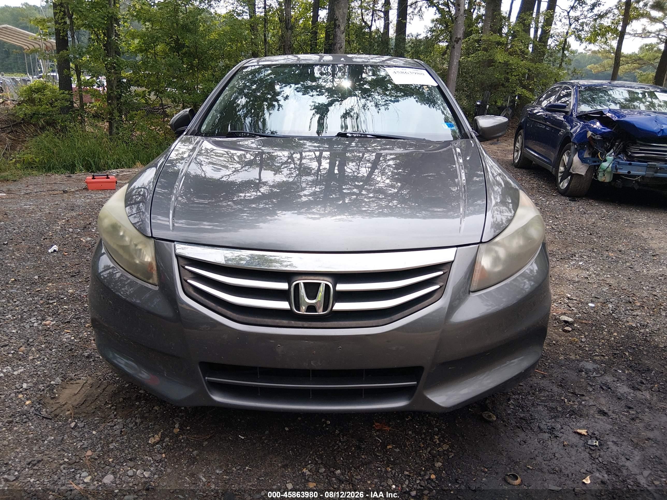 2011 Honda Accord 2.4 Se Gray vin: 1HGCP2F69BA060244