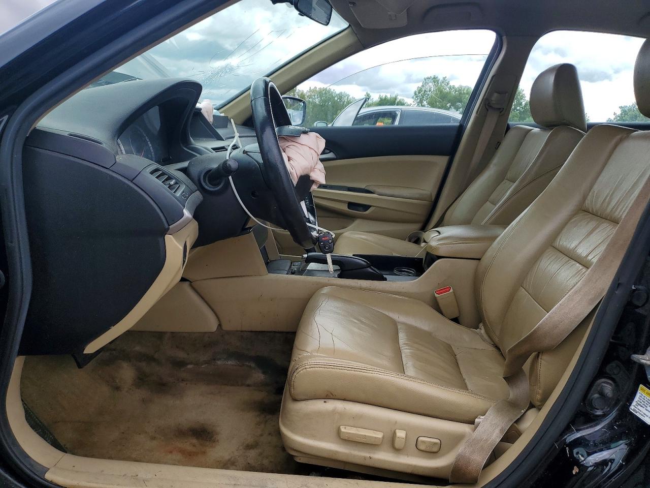2011 Honda Accord Se Black vin: 1HGCP2F69BA084981