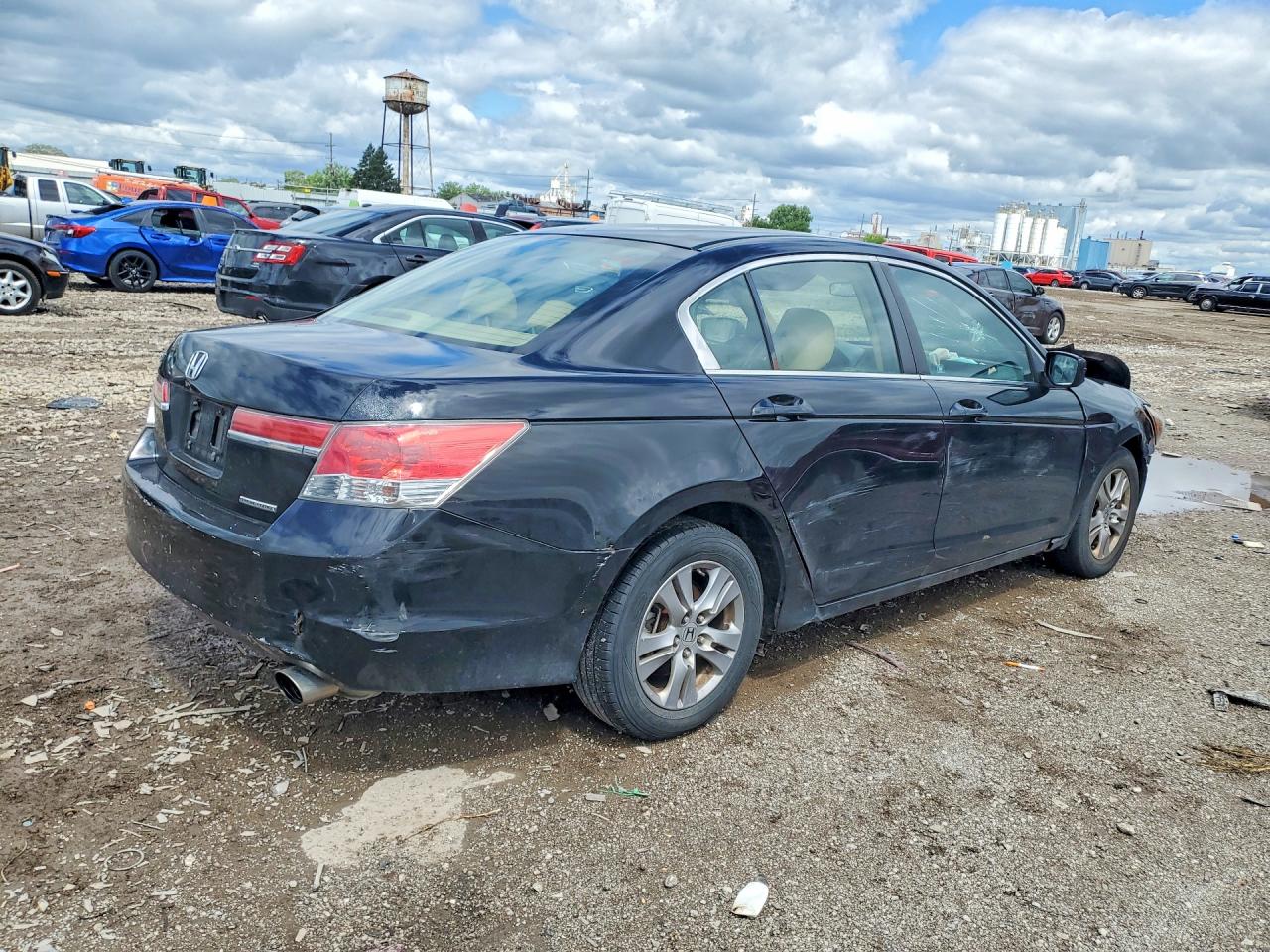 2011 Honda Accord Se Black vin: 1HGCP2F69BA084981