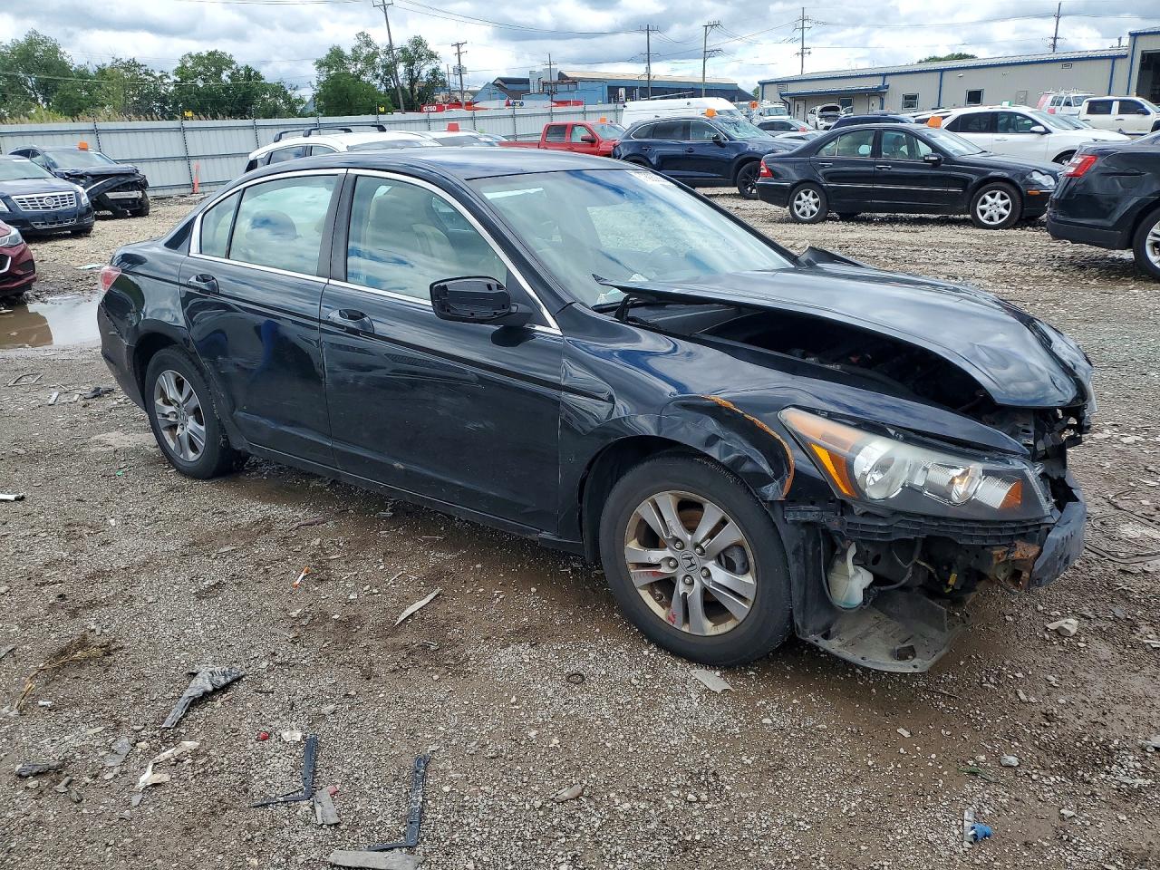 2011 Honda Accord Se Black vin: 1HGCP2F69BA084981