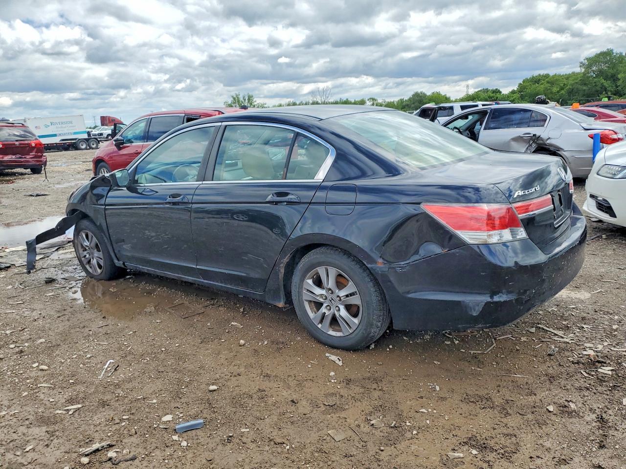 2011 Honda Accord Se Black vin: 1HGCP2F69BA084981