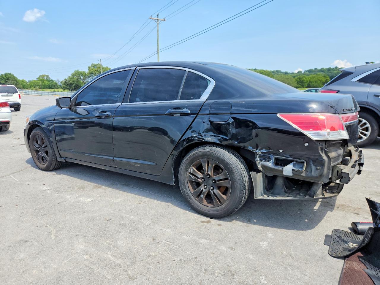 2011 Honda Accord Se Черный vin: 1HGCP2F69BA087752