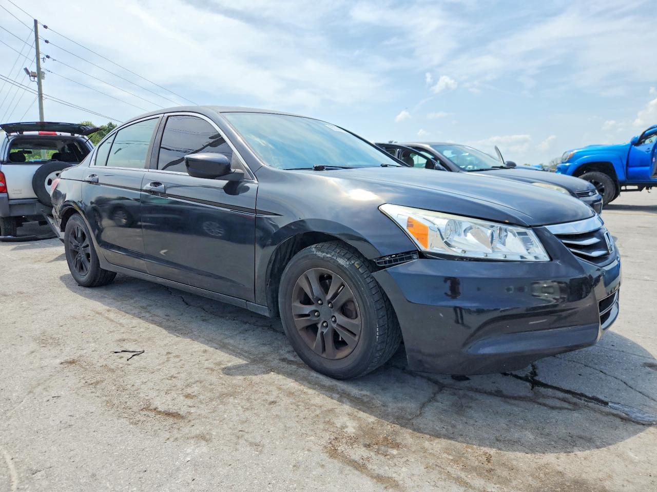 2011 Honda Accord Se Черный vin: 1HGCP2F69BA087752