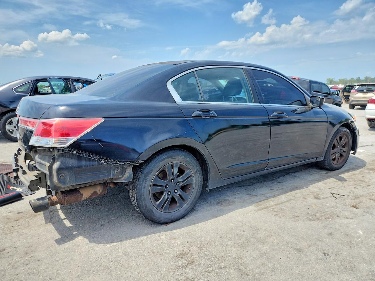 2011 Honda Accord Se Черный vin: 1HGCP2F69BA087752