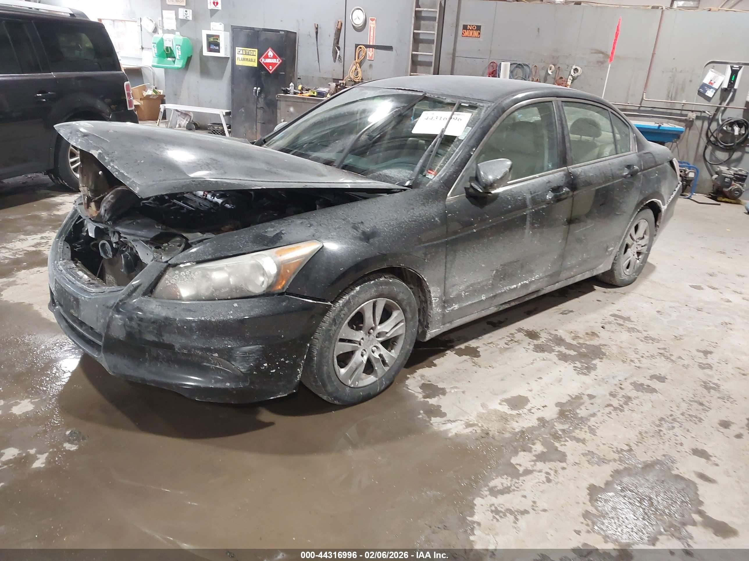 2011 Honda Accord 2.4 Se Black vin: 1HGCP2F69BA098069