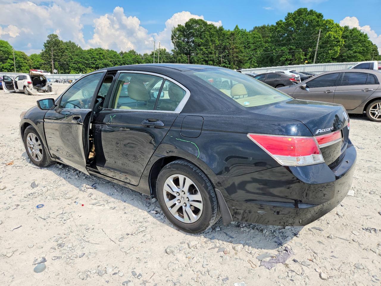 2011 Honda Accord Se Black vin: 1HGCP2F69BA101827