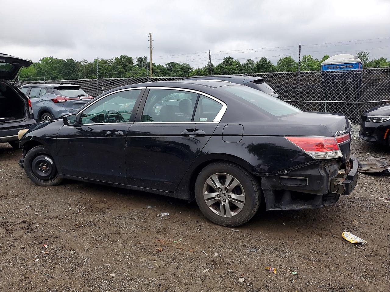 2011 Honda Accord Se Черный vin: 1HGCP2F69BA116618