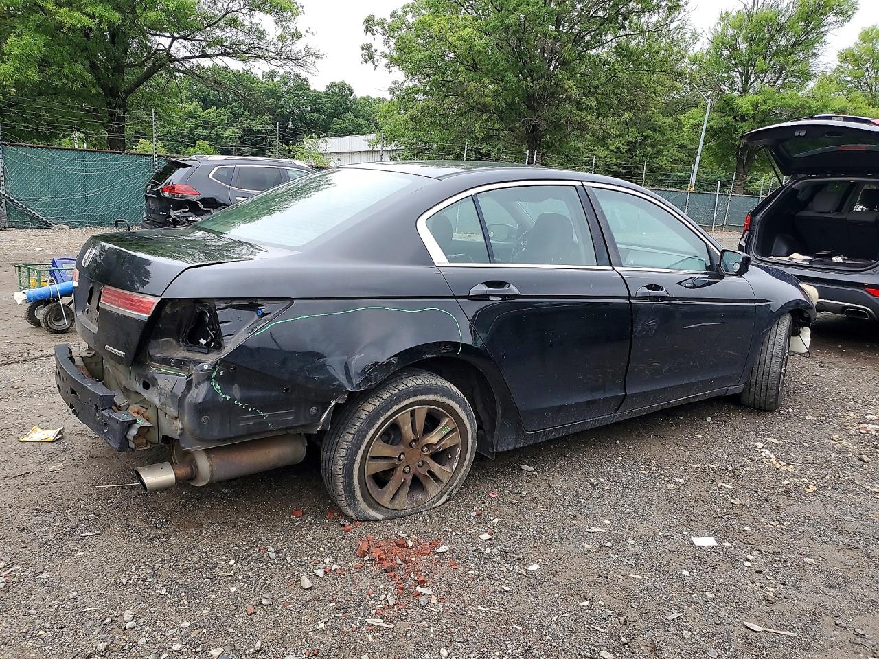 2011 Honda Accord Se Черный vin: 1HGCP2F69BA116618