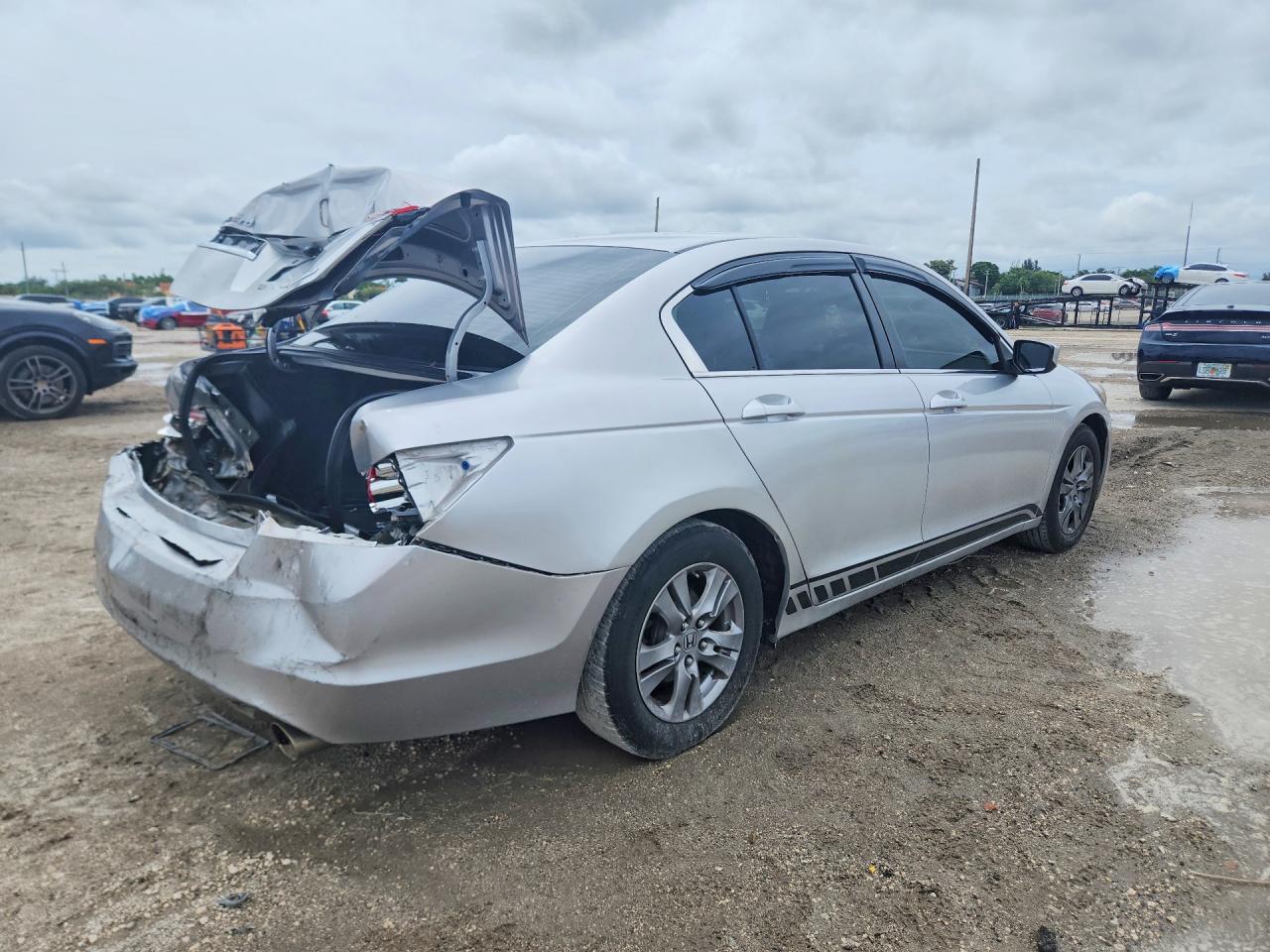 2011 Honda Accord Se Silver vin: 1HGCP2F69BA123391